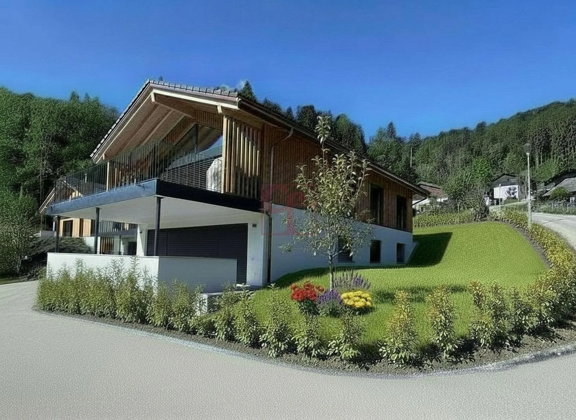 Enney - Residenz de l'Ondine - 1 Apartment mit 4,5 Zimmern