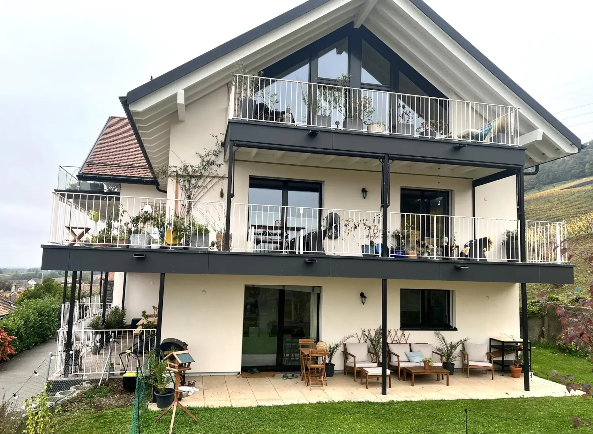 Schönes 3,5-Zimmer-Apartment mit Balkon und Garten