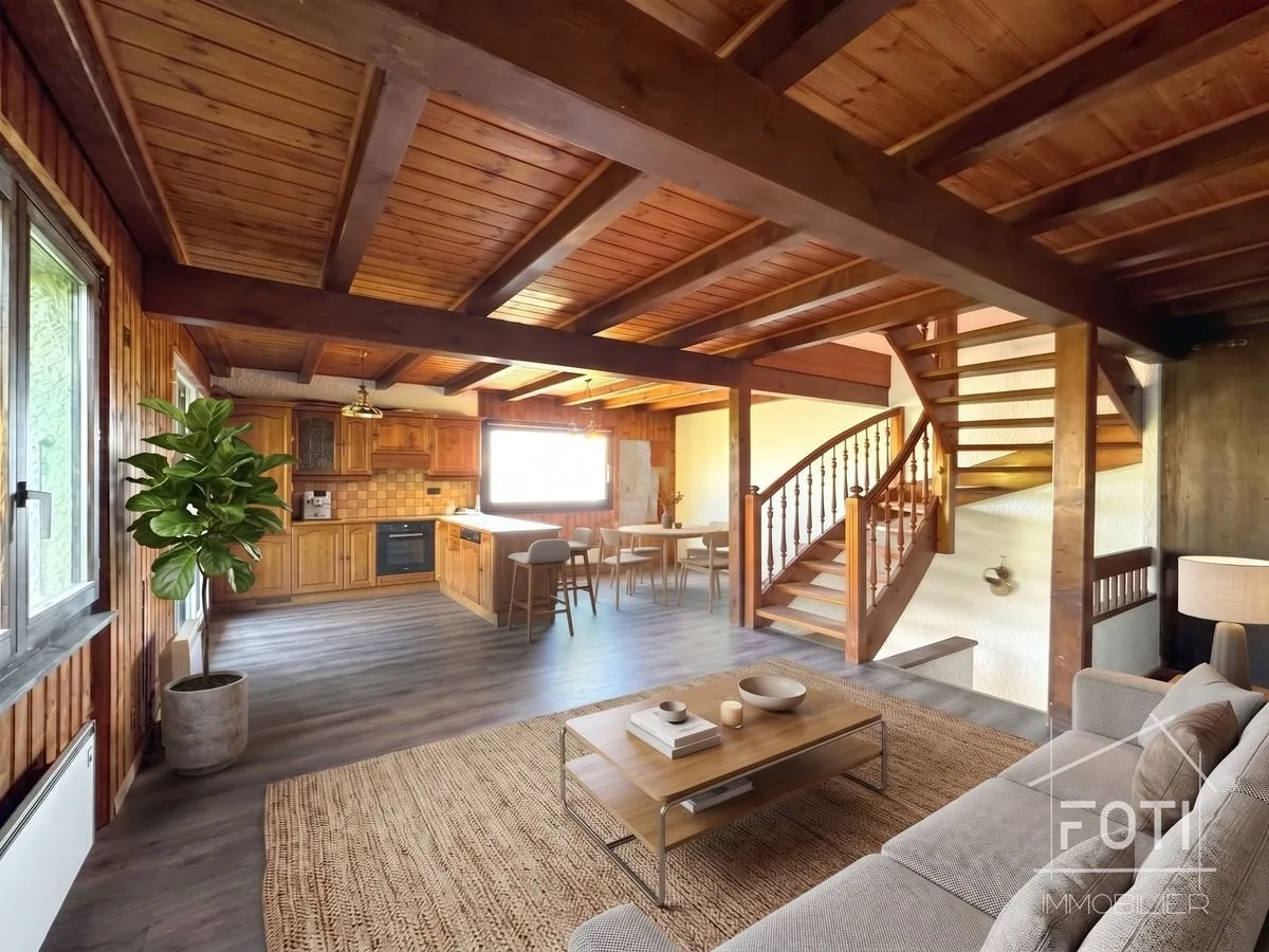 The ideal family nest: 5.5 rooms with a 300 m² garden on the heights of Monthey