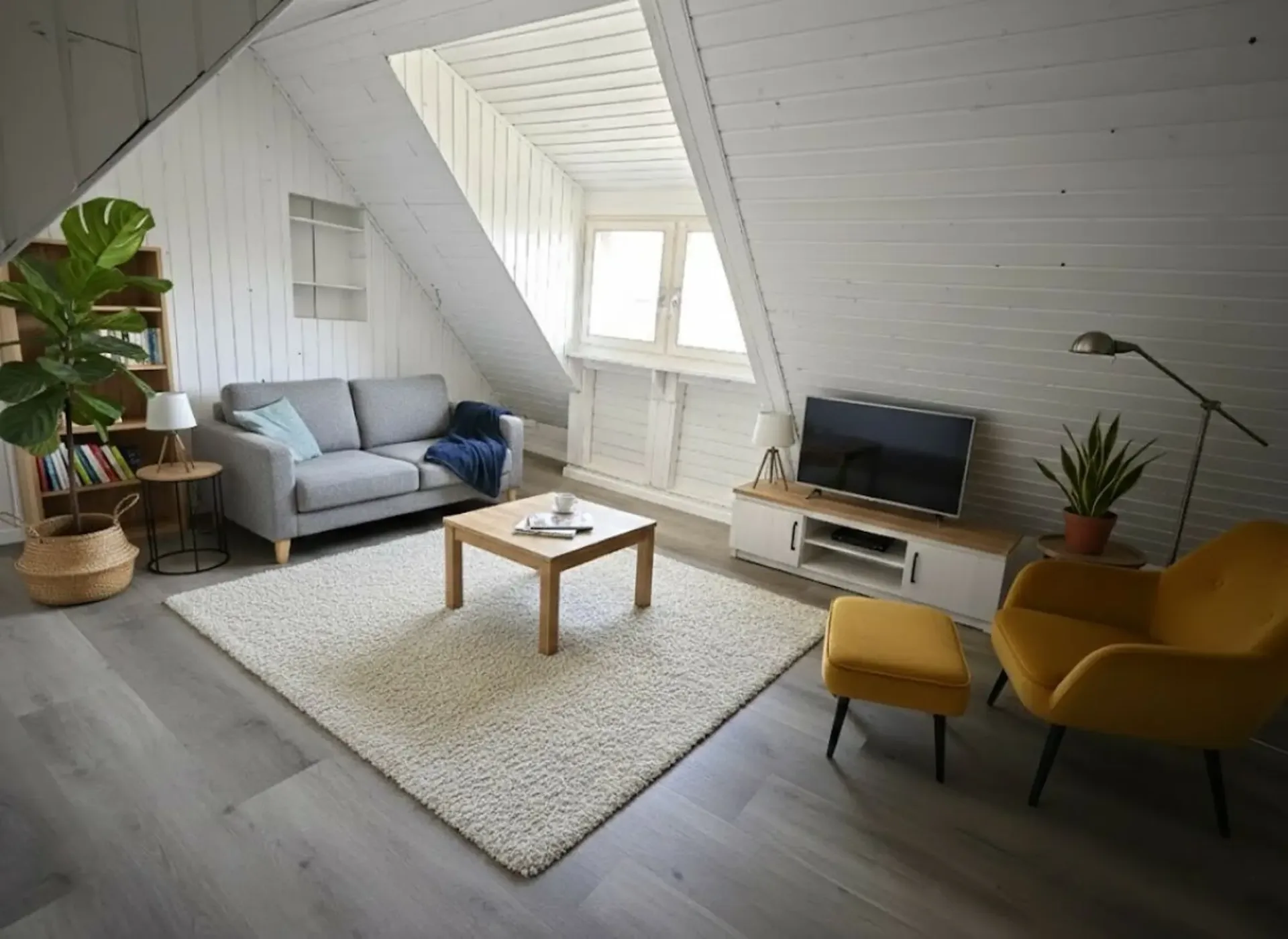 Appartamento mansardato in stile Life-Style Tinyhouse
