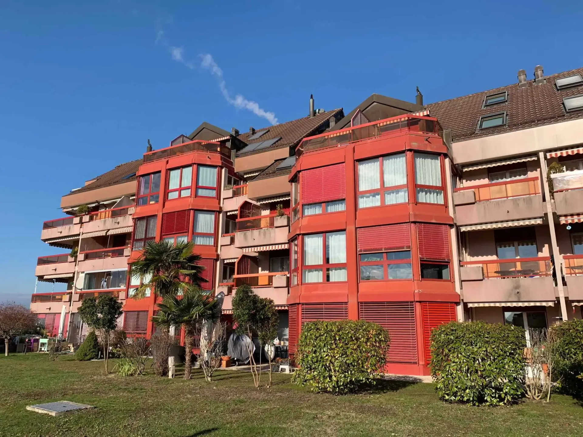 Parkplatz in Ecublens