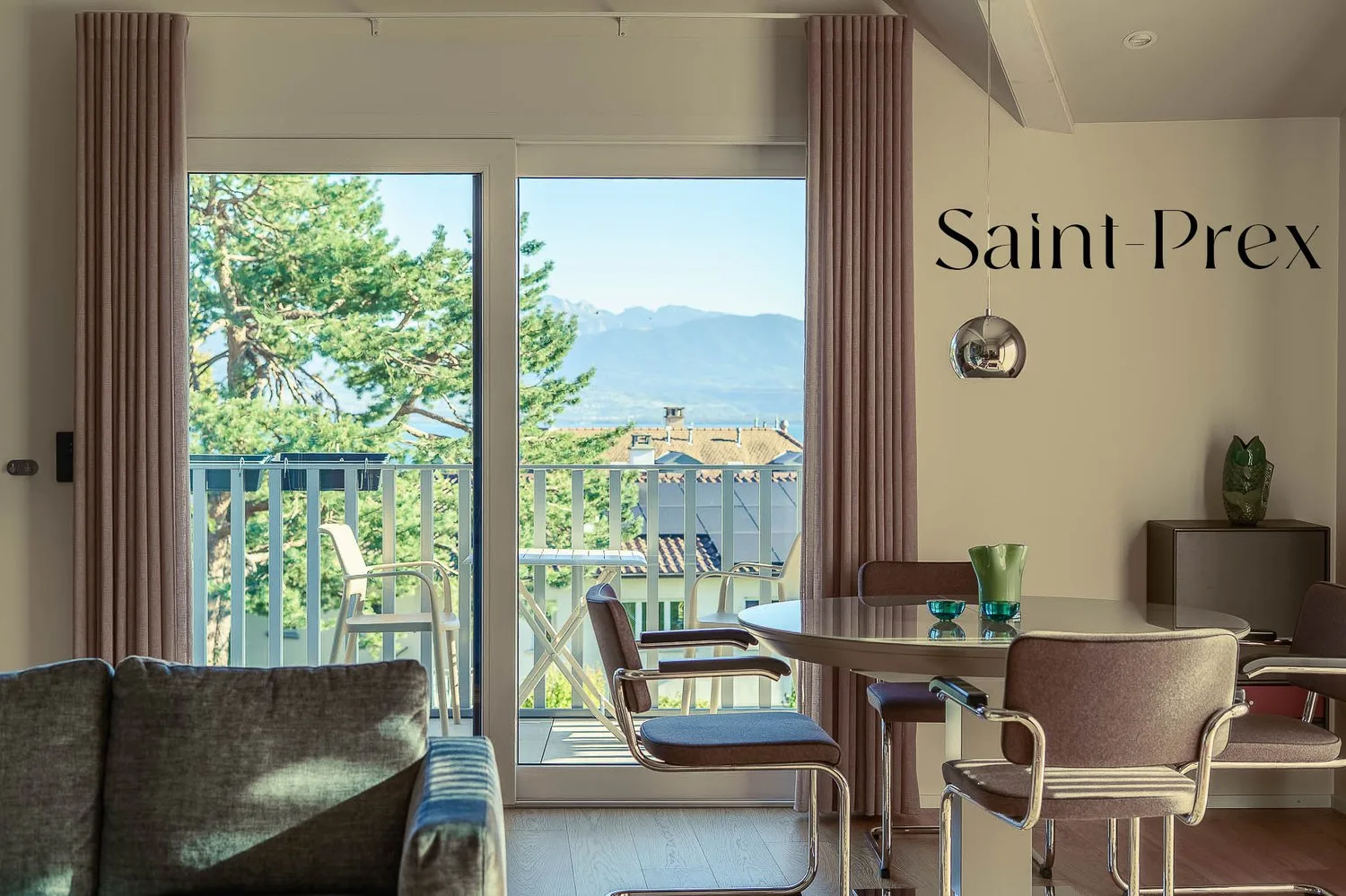 Appartement contemporain dans un cadre privilégié, à Saint-Prex