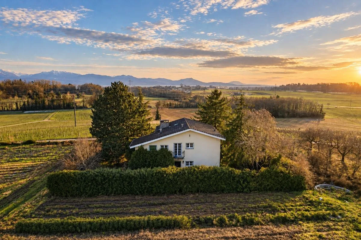 BREMBLENS - Maison individuelle avec vue sur le Lac et les montagnes