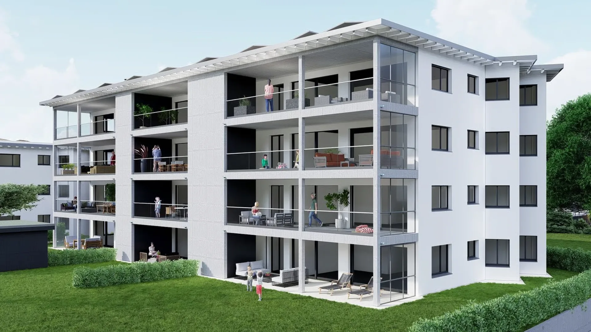 4.5-Zimmer-Neubauwohnung in Busswil