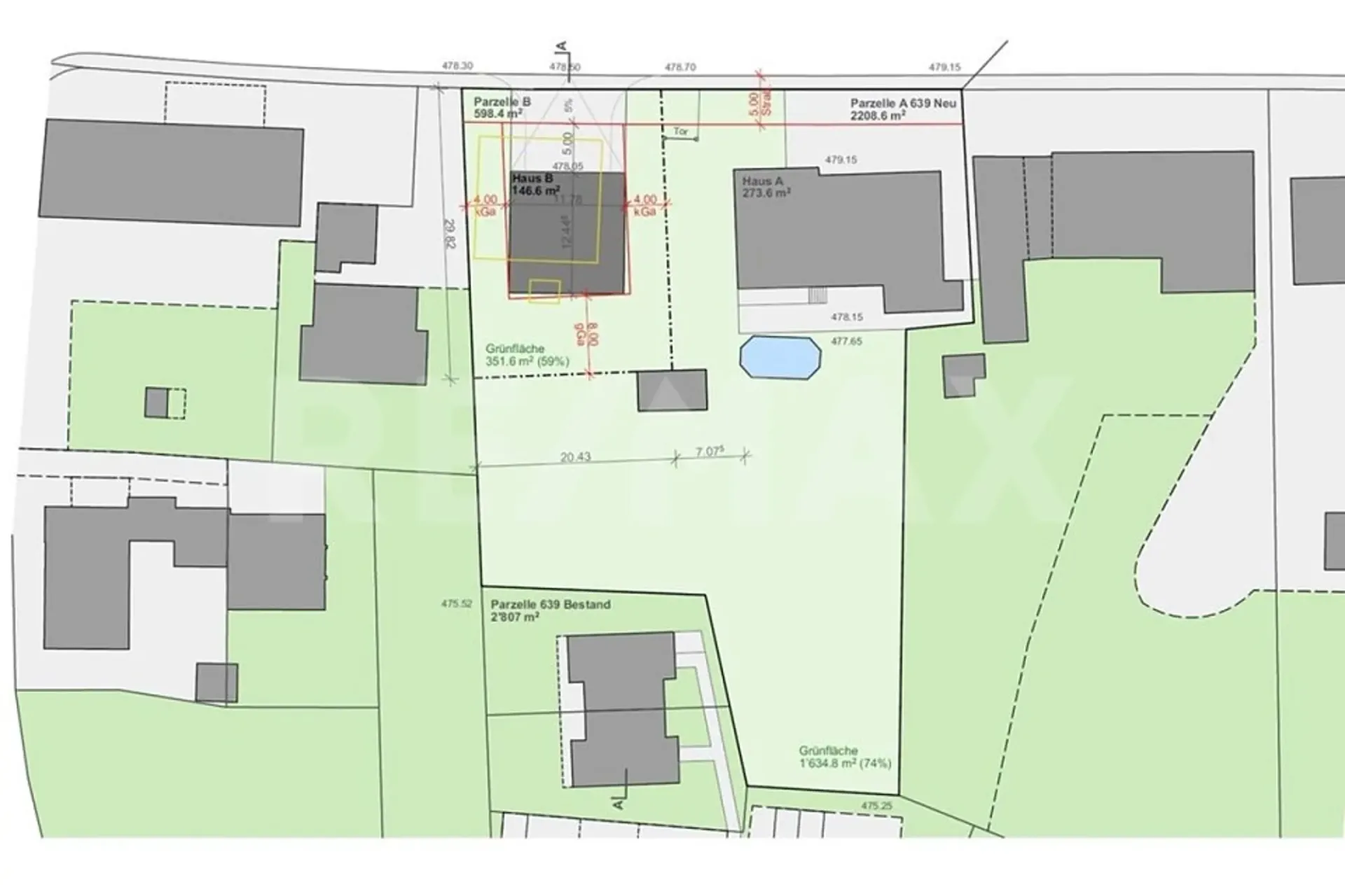 Au cœur d'Ins, 598 m² de terrain à bâtir avec un potentiel pour votre vision