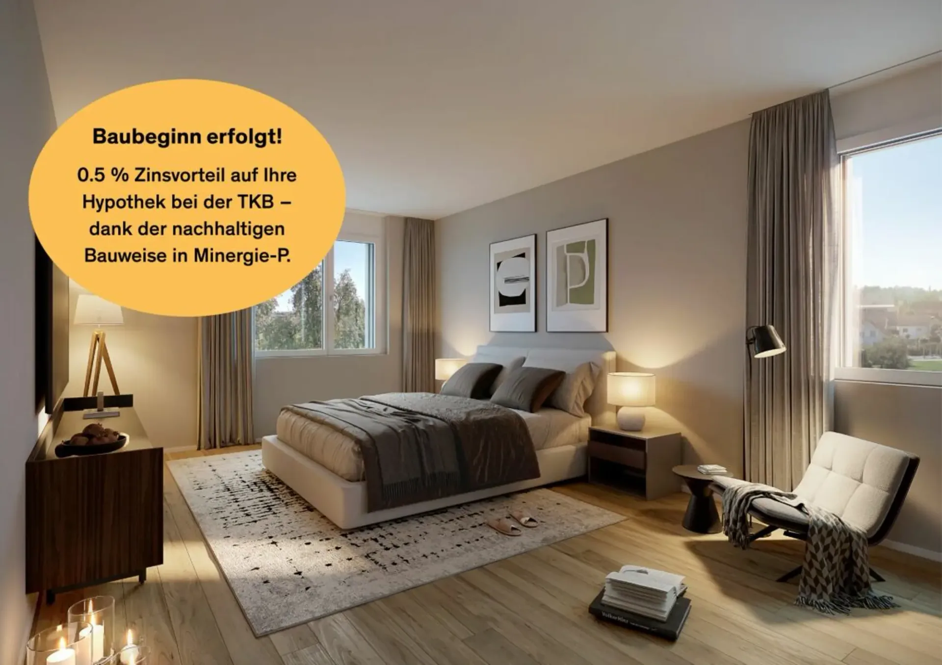 New construction project "Fliedergarten" - modern living with style and sustainability - high-quality upstairs apartment