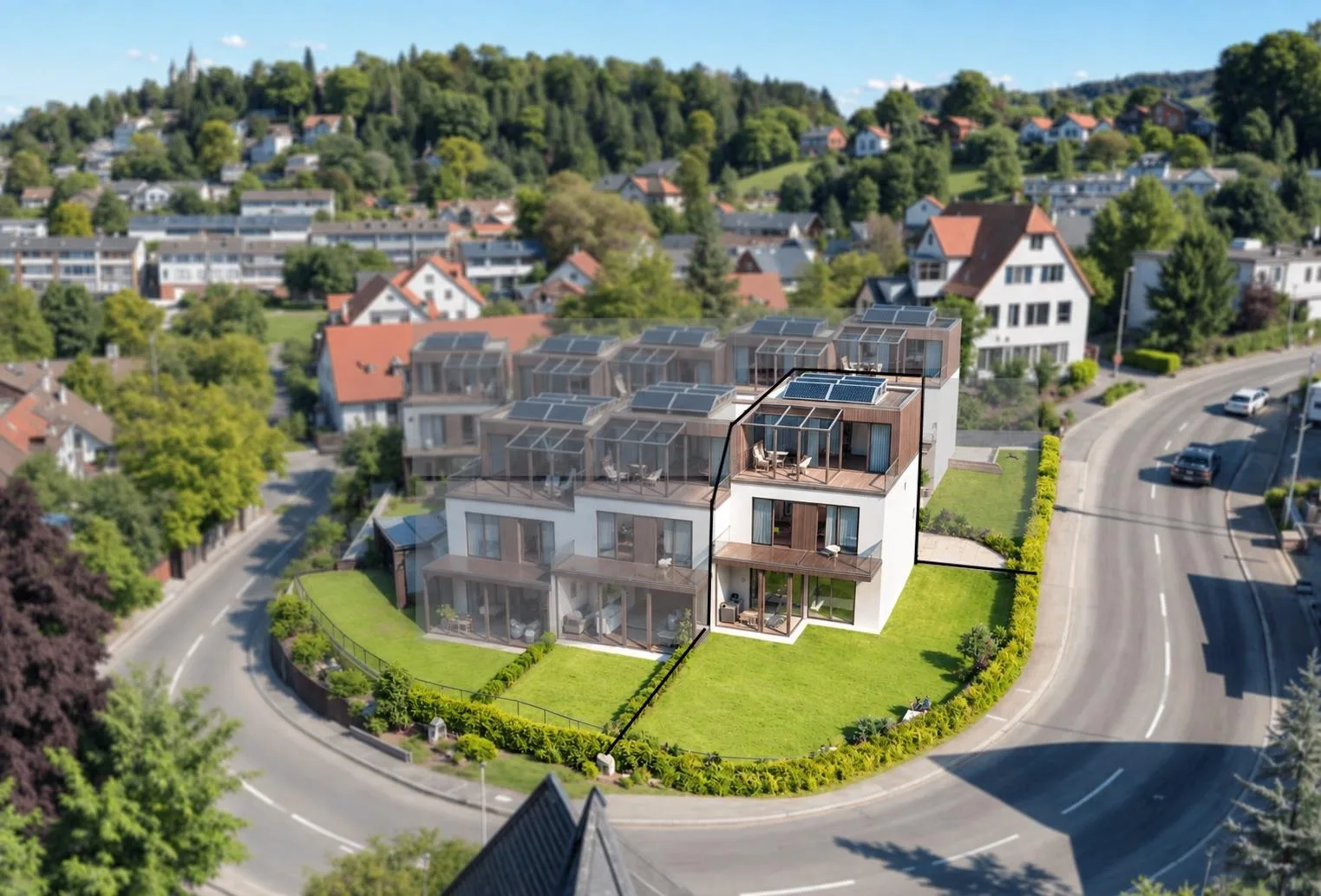 Bellavista Bassersdorf - Ihr neues Zuhause mit Garten und Weitblick