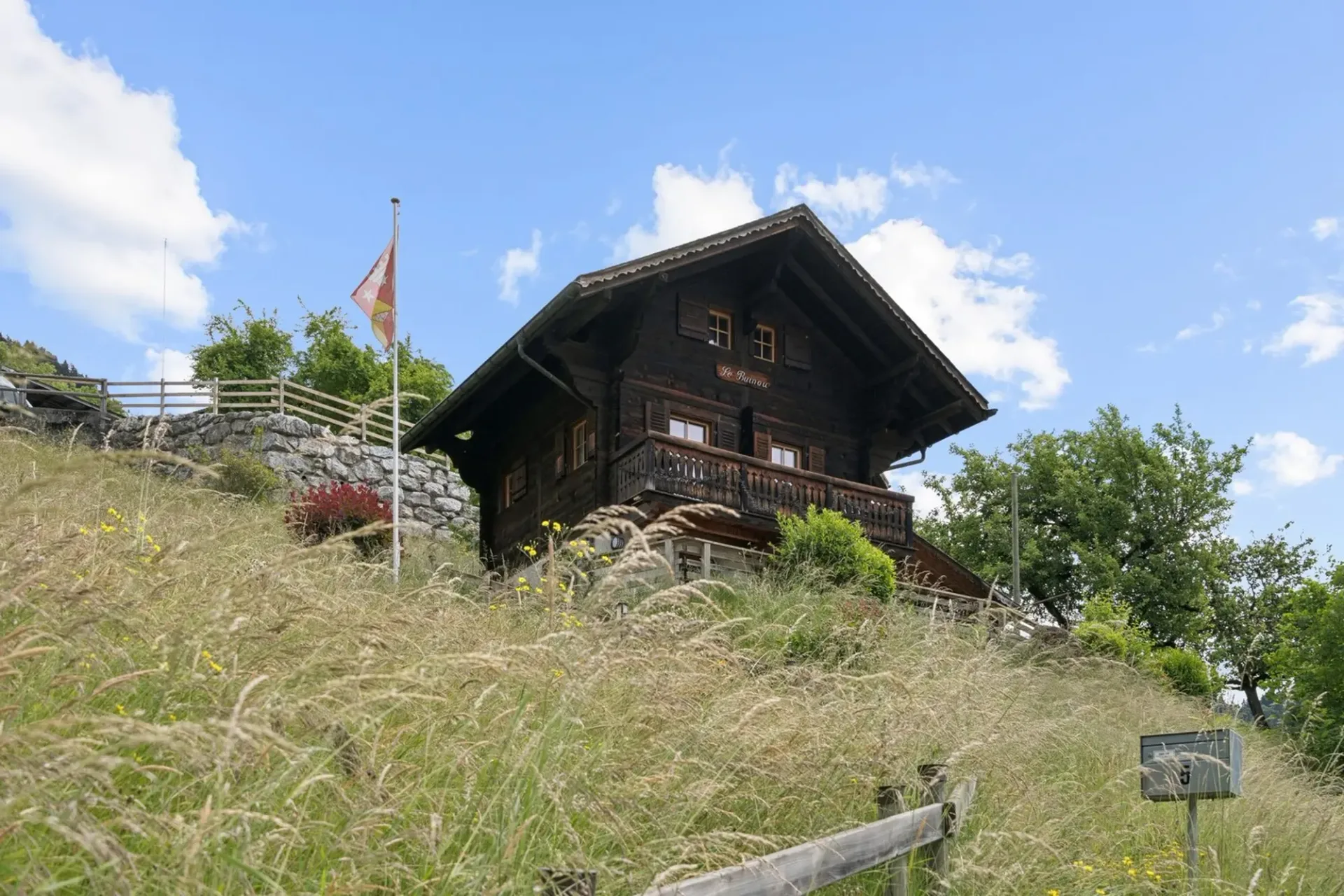 Echtes Bergchalet im Herzen der Waadtländer Alpen