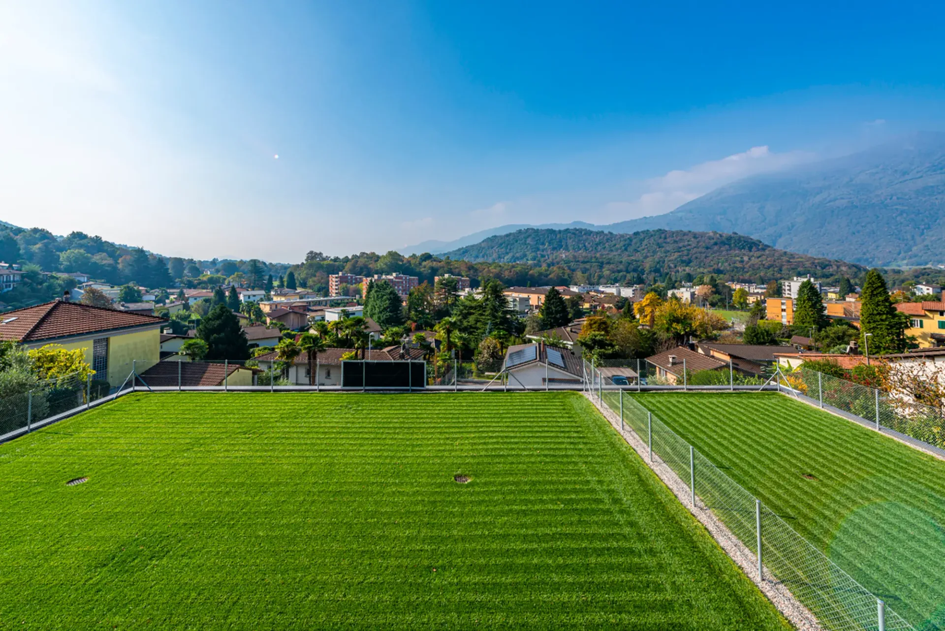 PONTE CAPRIASCA  Nuovo Attico di 2 locali e giardino