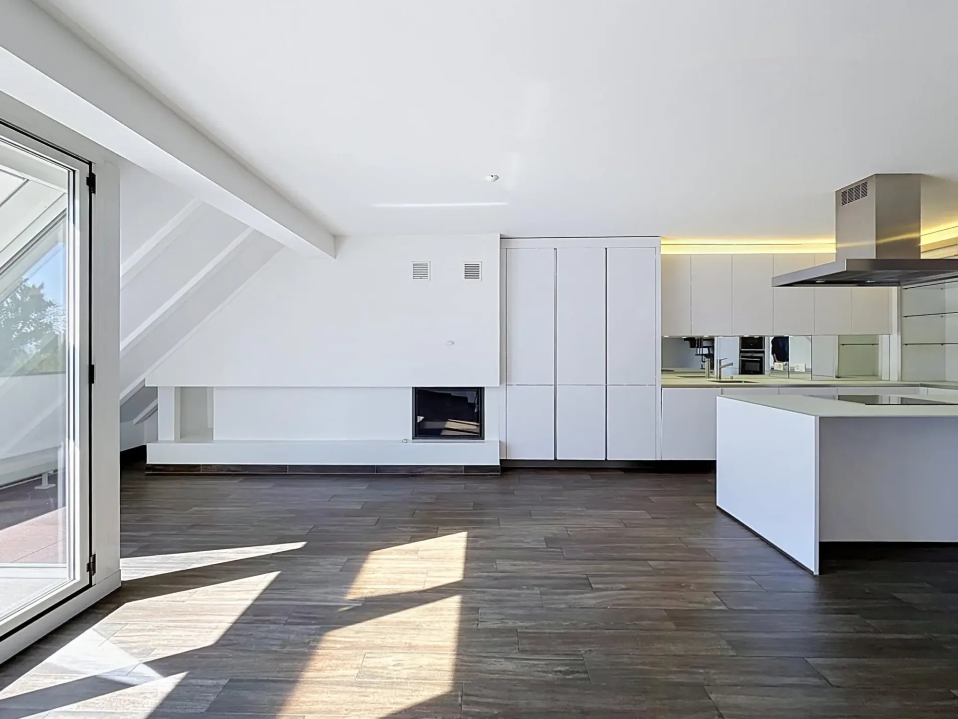 Duplex-Wohnung mit 4½ Zimmern im Dachgeschoss
