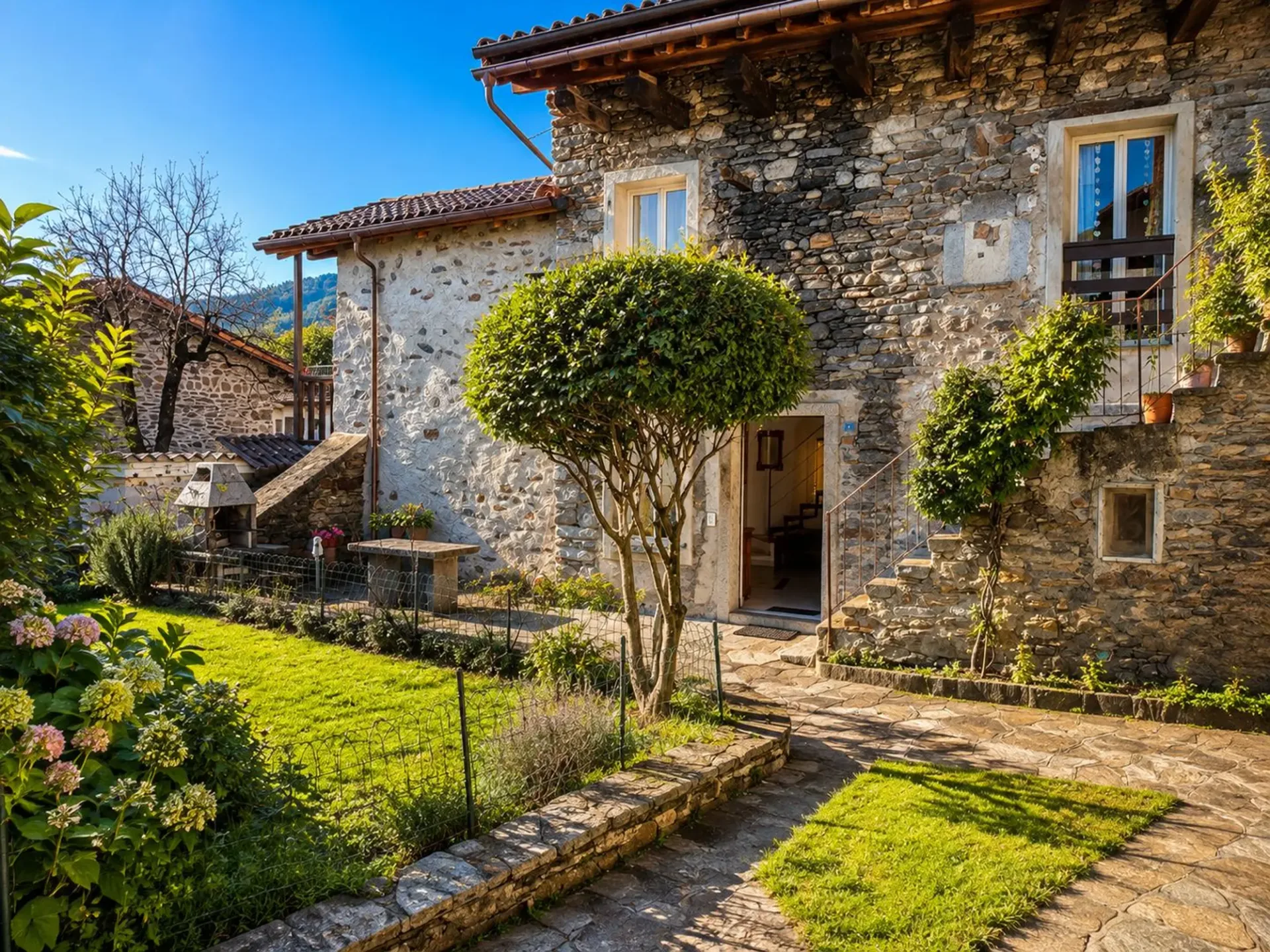 Charming Tessin Casa in Arcegno – authentic, renovated, and full of character