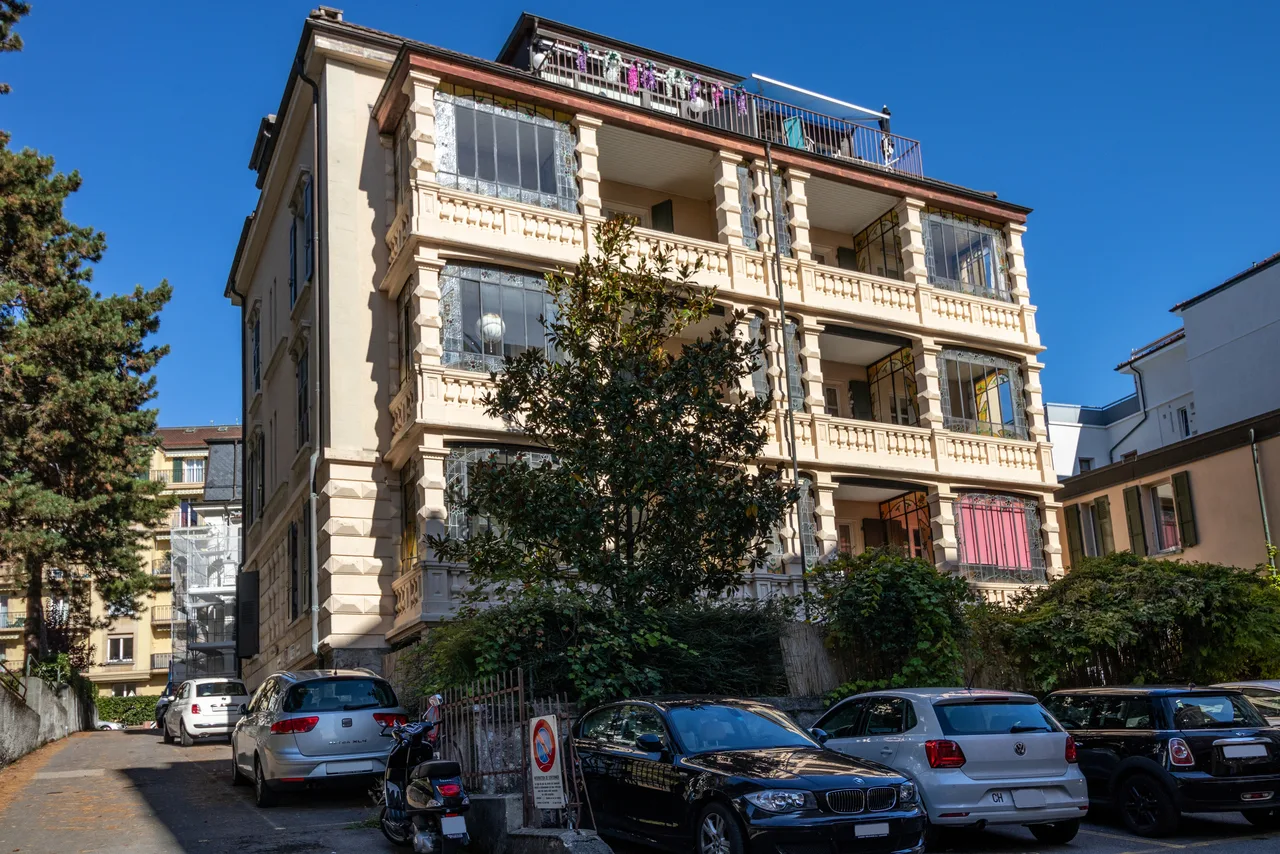 Bel appartement rénové Avenue Florimont 10, 1006 Lausanne