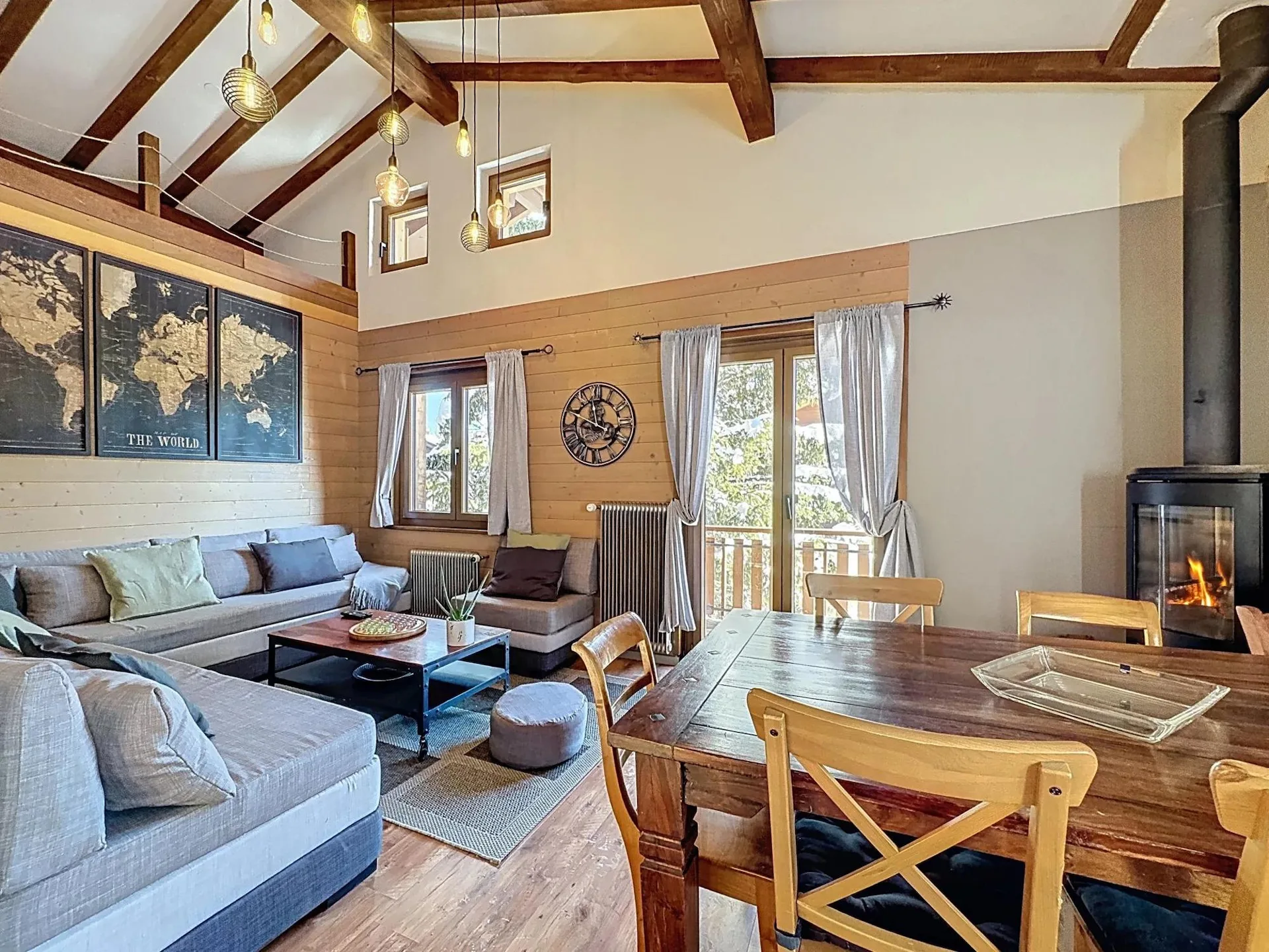 Skihaus mit 7 Zimmern im Herzen der 4 Täler