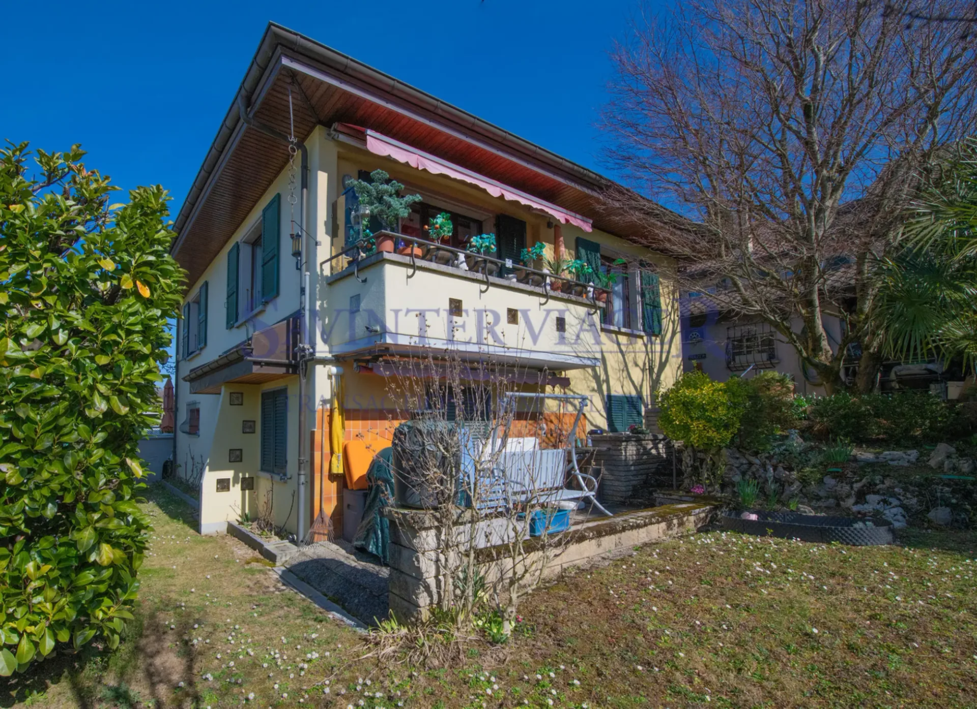 Ecublens - Charmante villa en viager occupé avec vue lac
