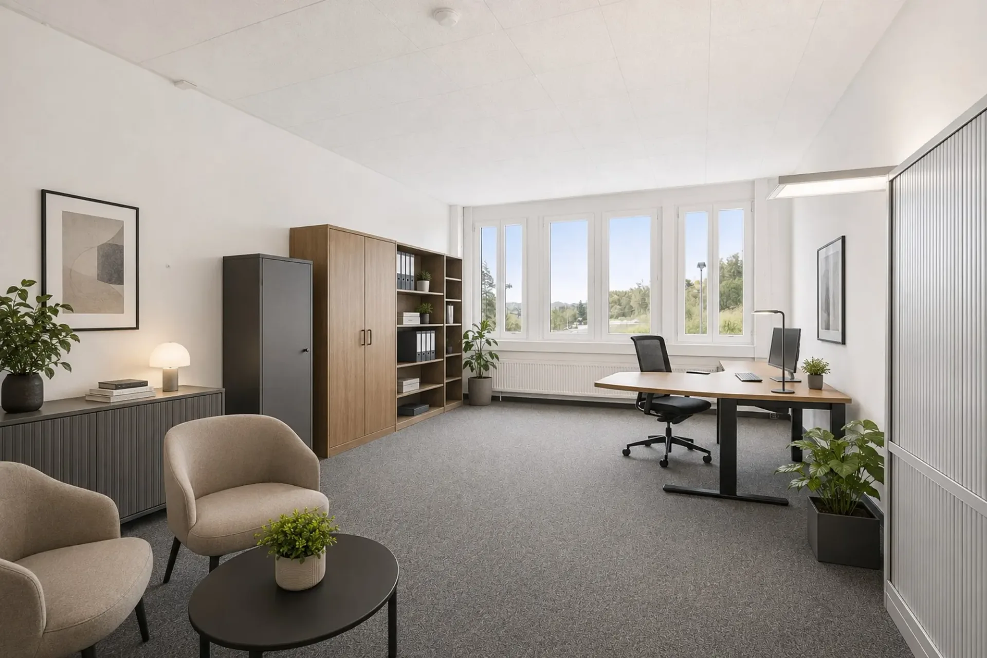 Flexible Bürofläche ab 191 m² in Dietikon - Bezugsbereit, gut erschlossen und flexibel erweiterbar