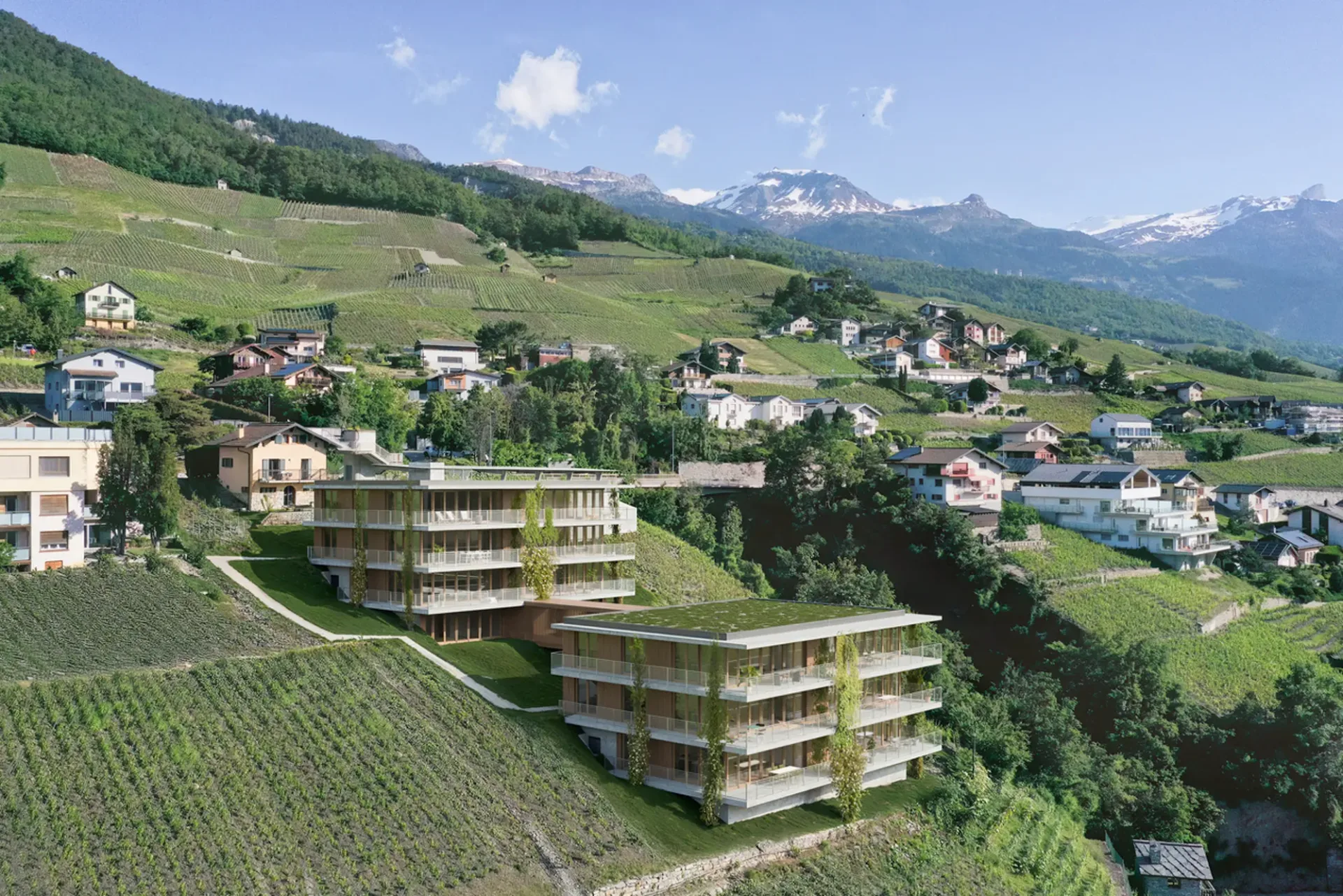 Lot B40 - 5,5 Zimmer neu mit atemberaubendem Blick
