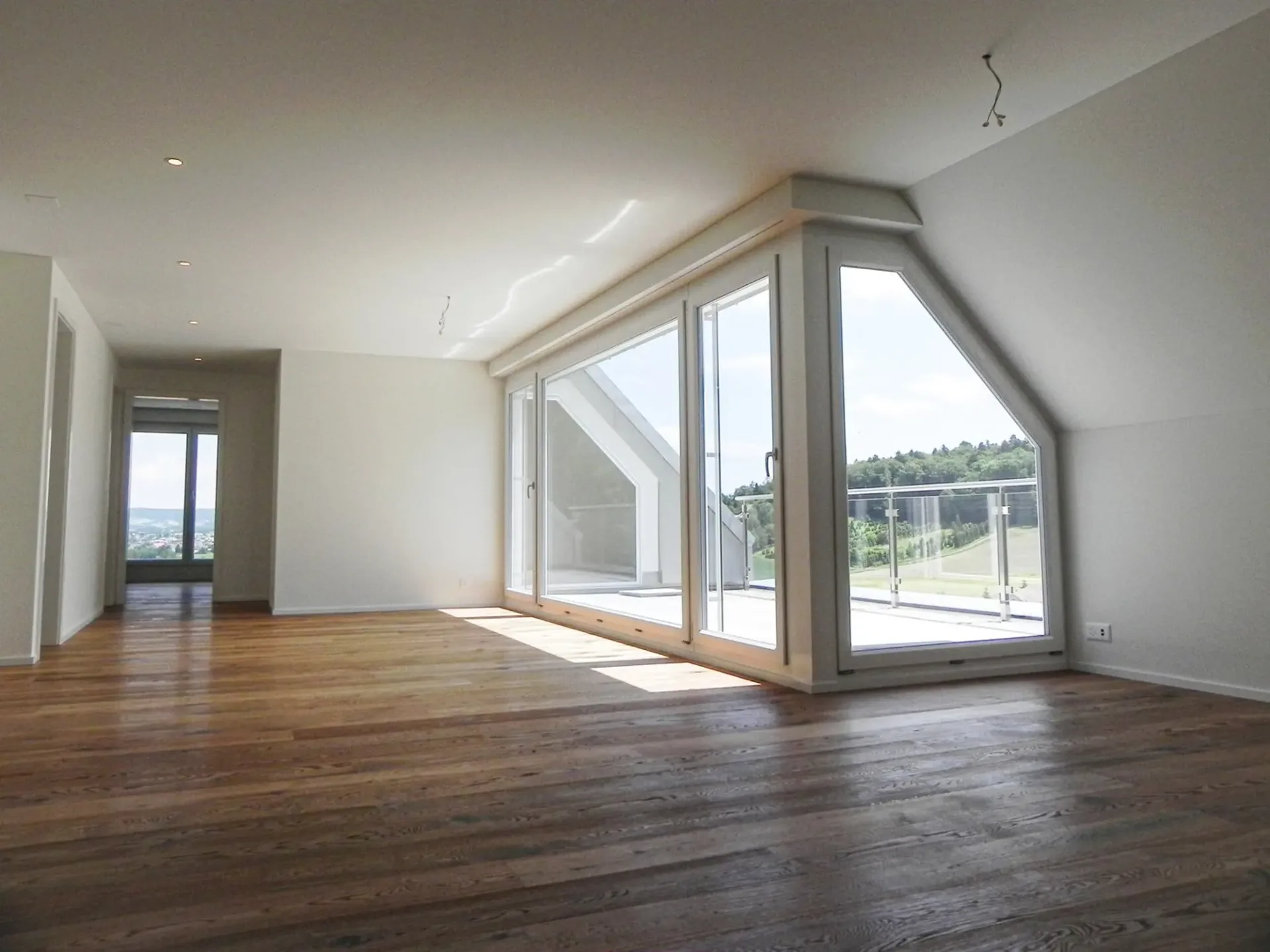 Bright and beautiful attic apartment with great views