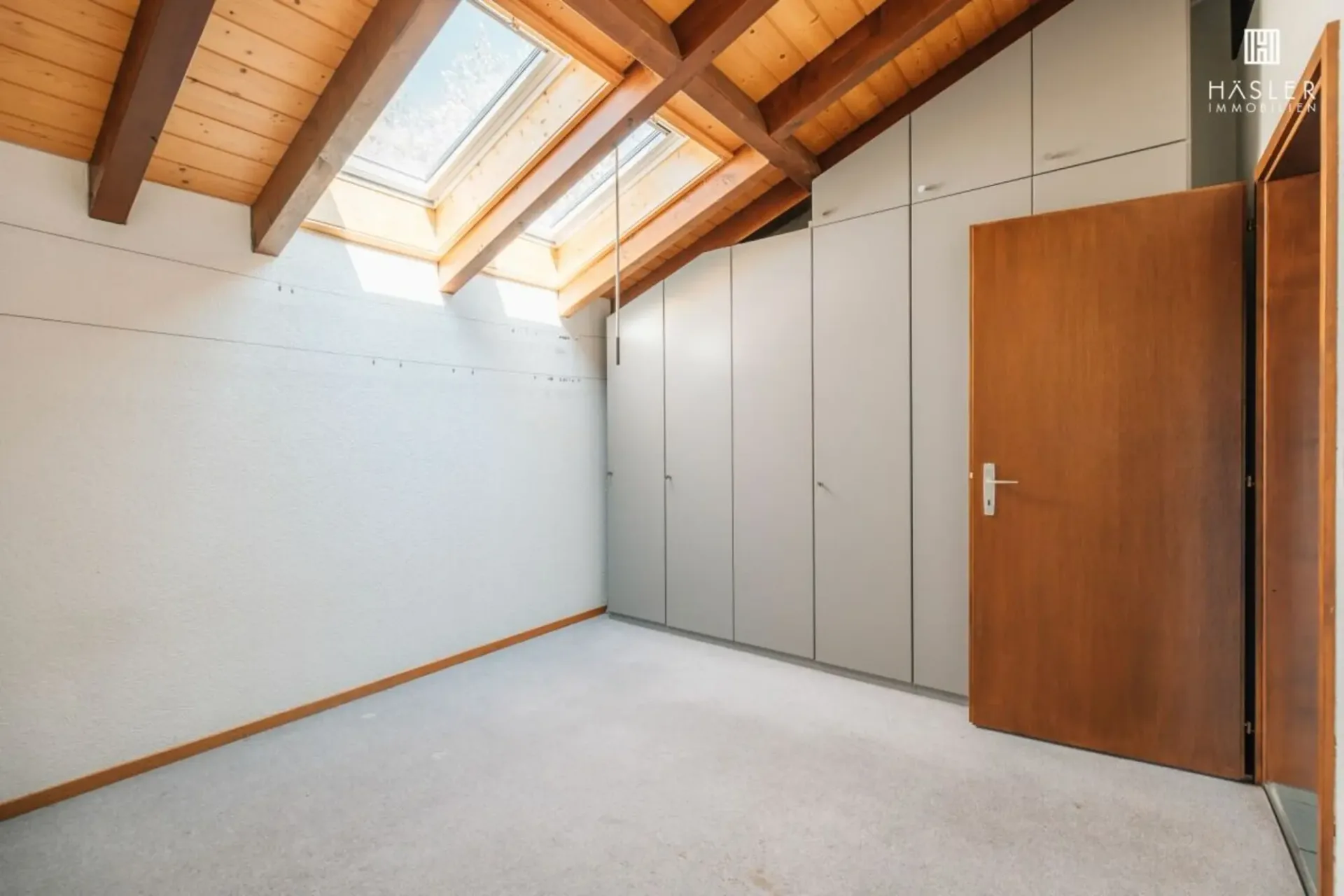 Grosszügige 4½-Zi-Dachwohnung mit See- und Bergsicht