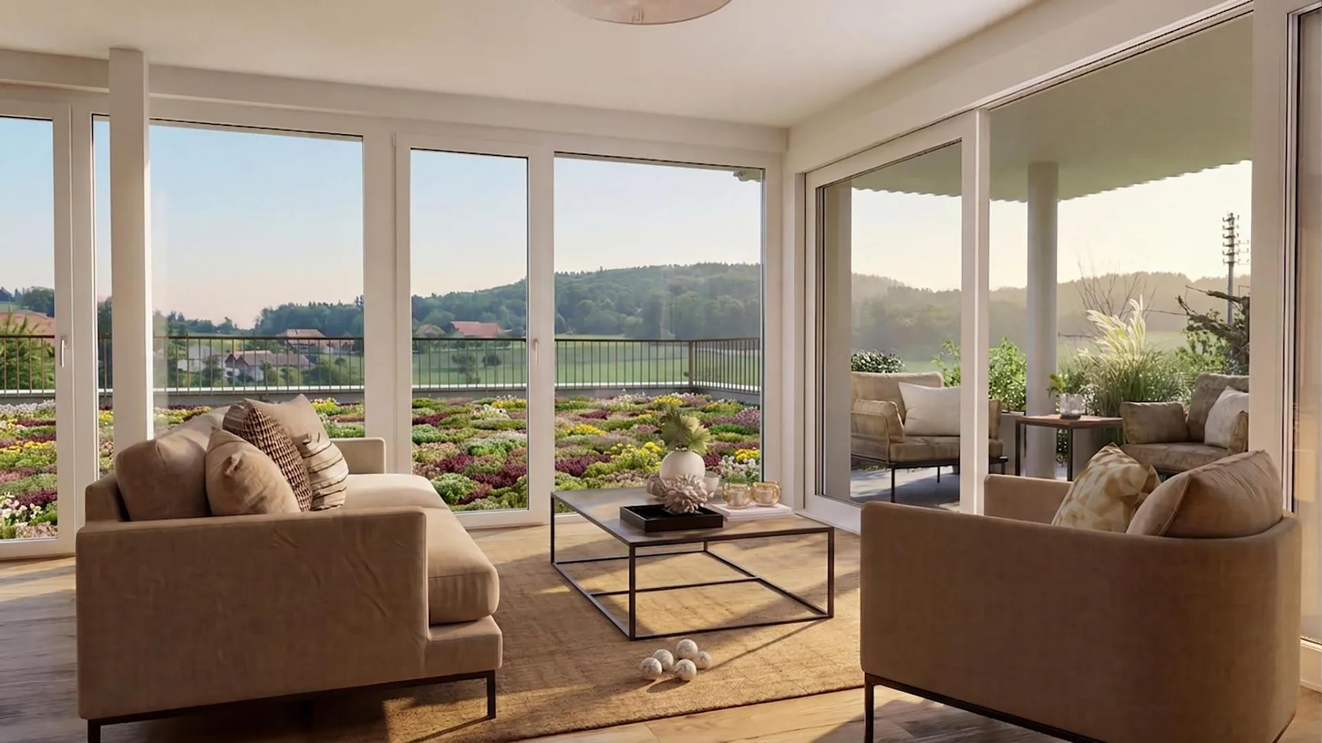 2.5-Zimmer-Neubau-Eigentumswohnung mit Weitblick in Lüterswil (Bucheggberg)
