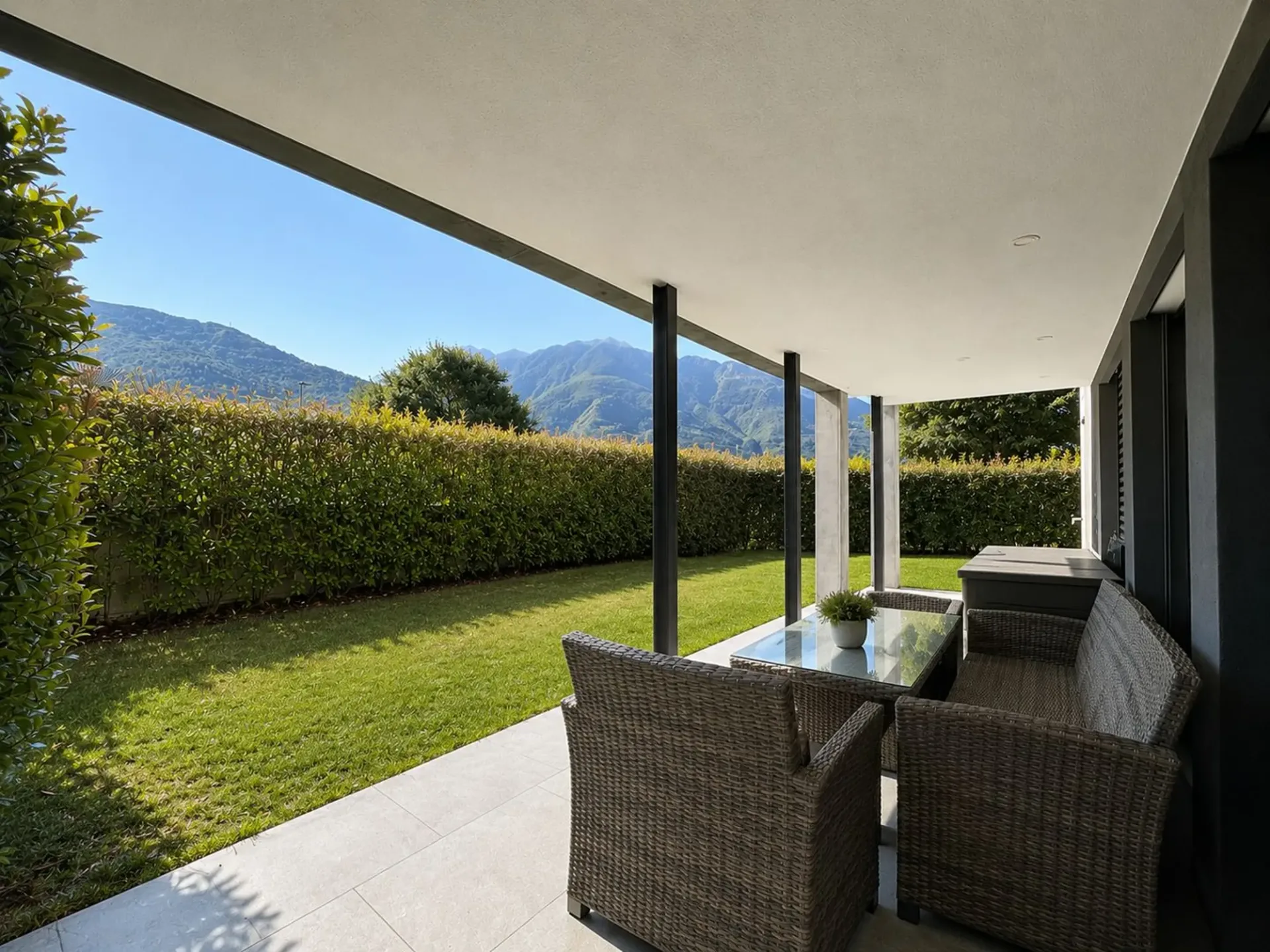Wunderschöne 3.5 Zwg mit Garten - Leche Park Bellinzona