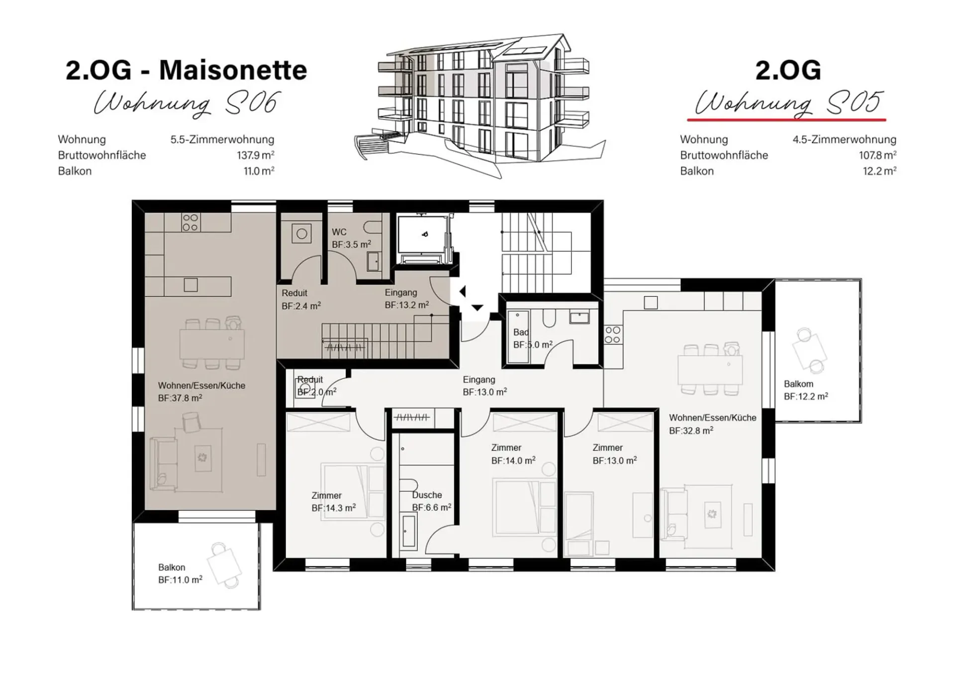 NEUBAU - geräumige 4.5-Zimmerwohnung