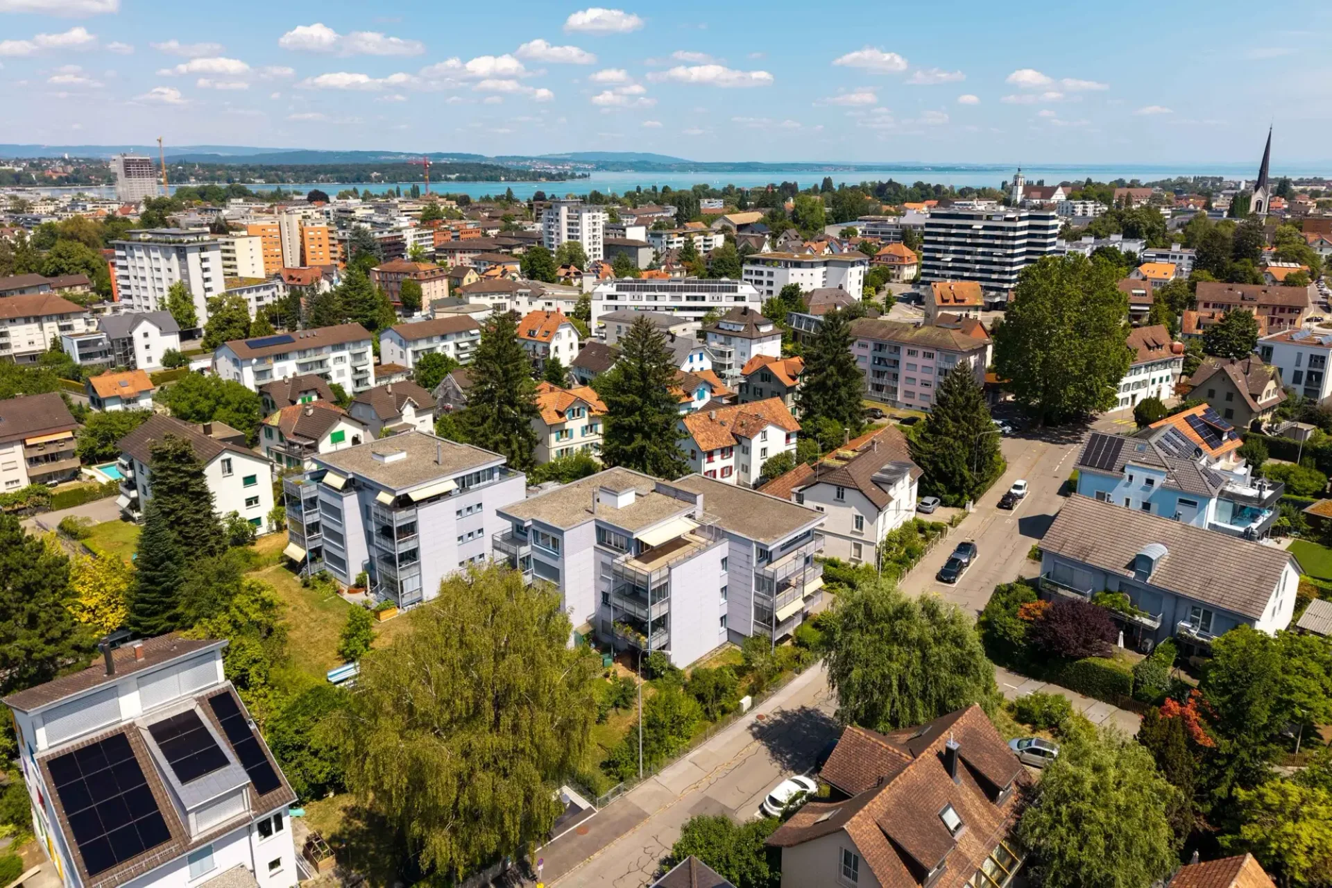 Attikawohnung mit grosszügiger Dachterrasse und Bodenseeblick