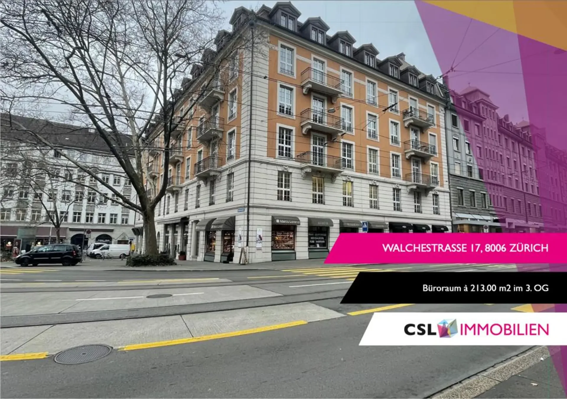 Repräsentative Altbaufläche an Top-Lage beim Stampfenbachplatz