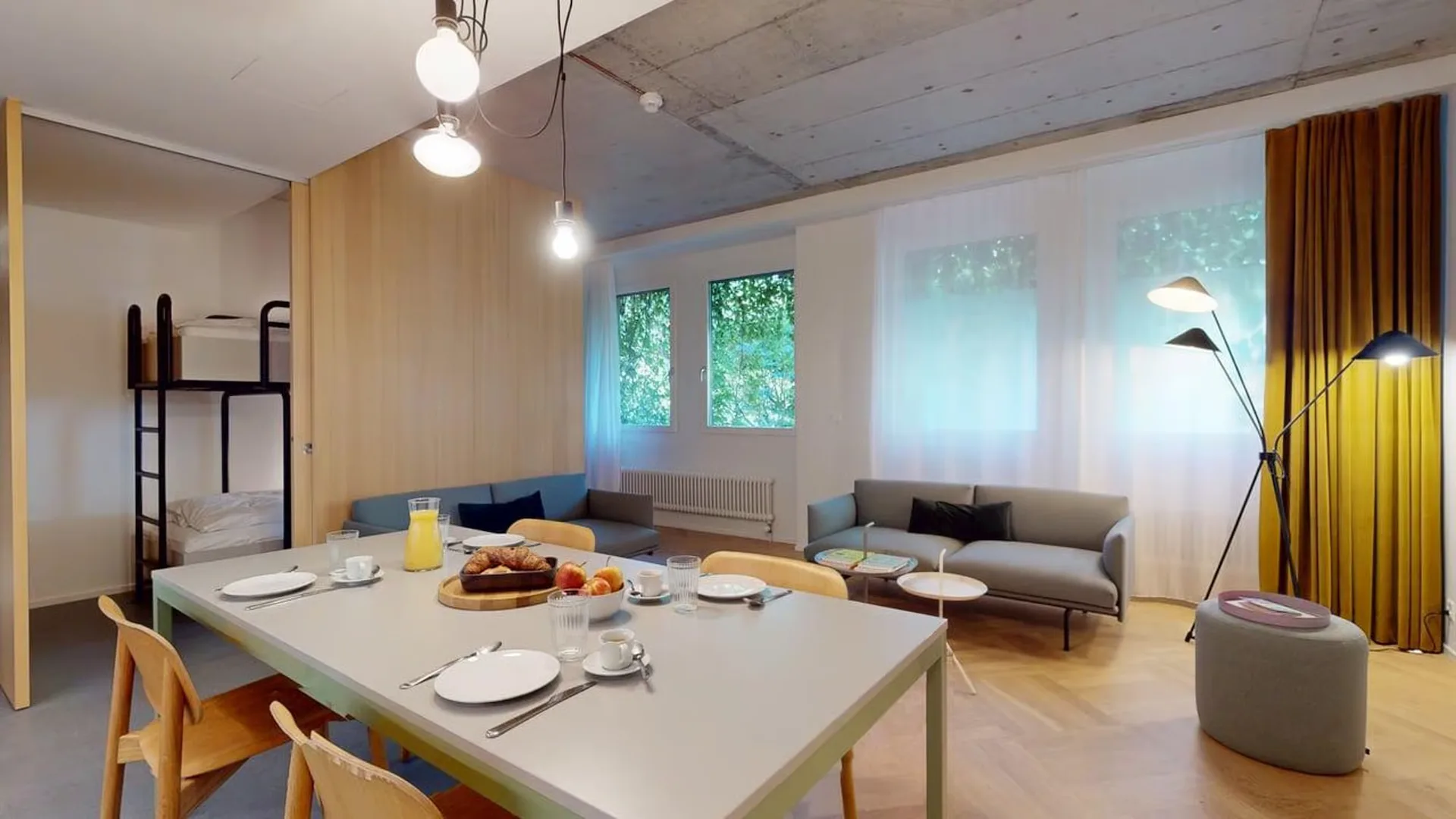 Hotel Alpenblick – Helles Ein-Zimmer-Familienapartment im Herzen von Bern!
