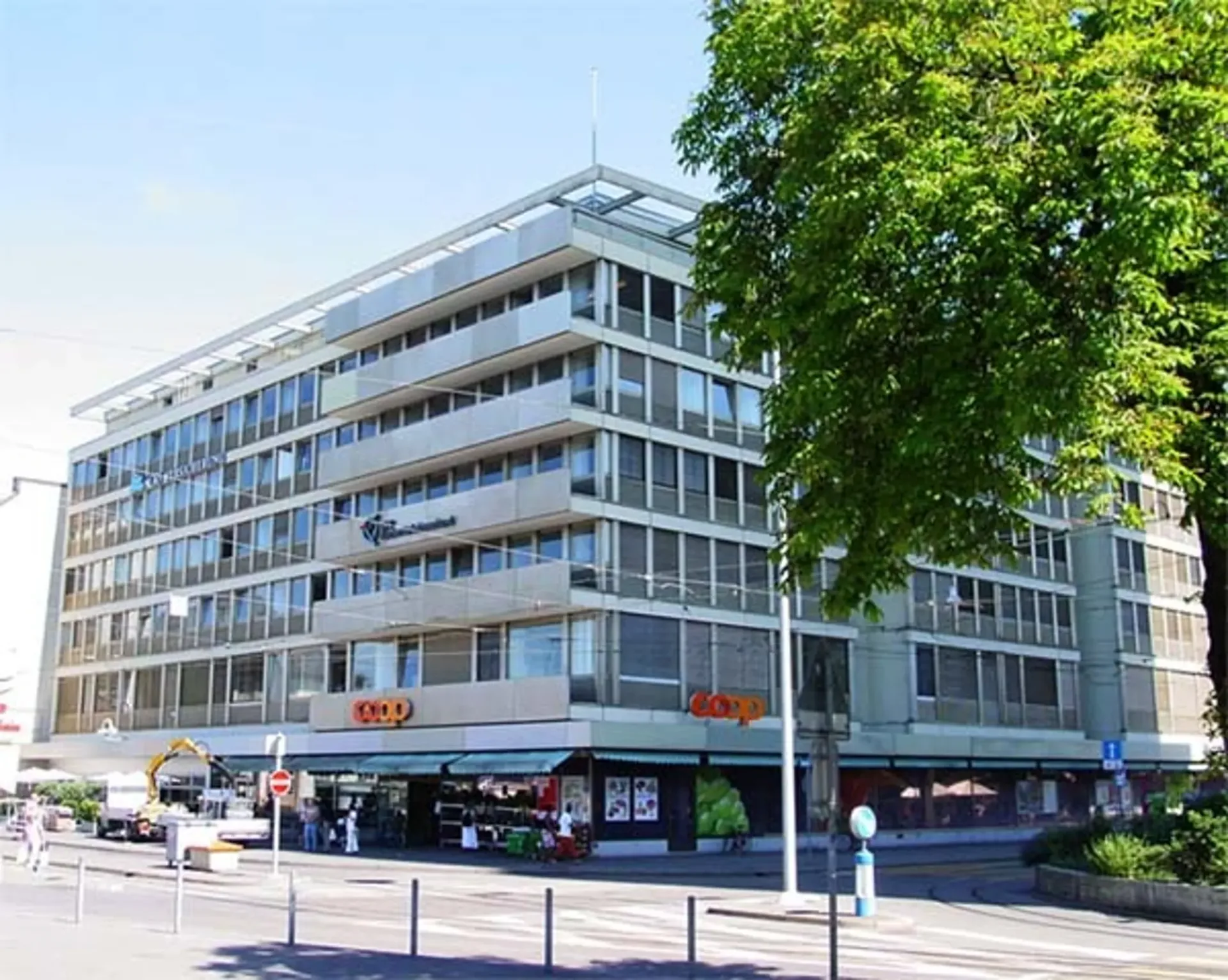 Place de stationnement à la gare d'Oerlikon