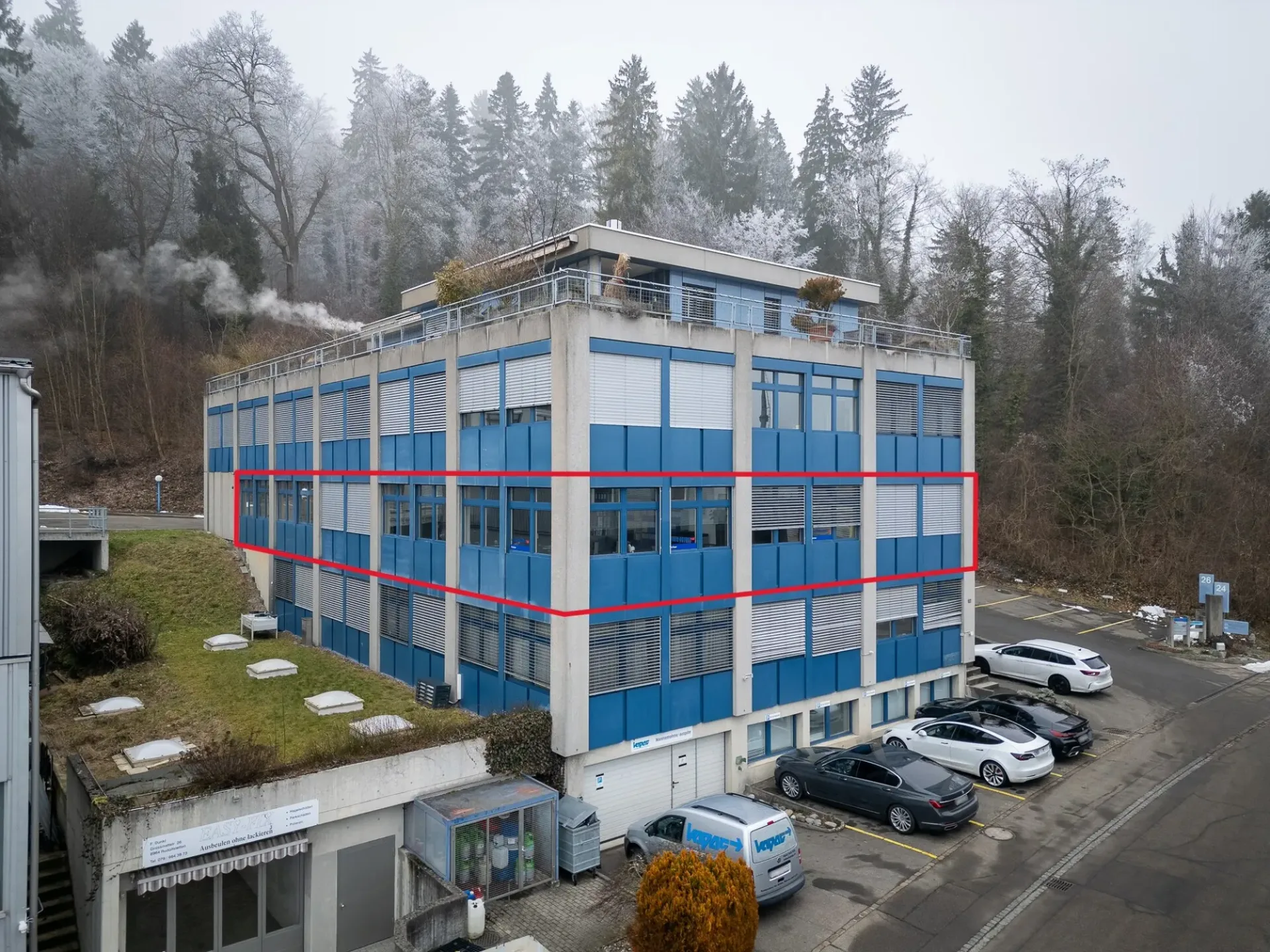 Vielseitige Gewerberäume  Verwaltungs- und Lagerfläche