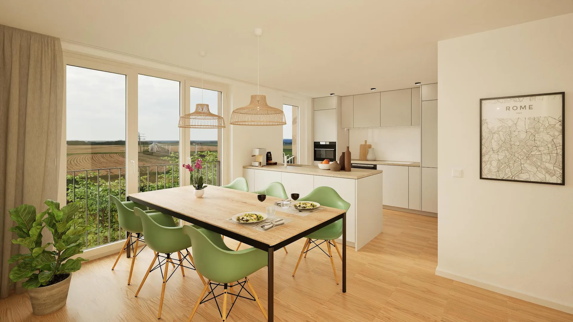 3.5 Zimmerwohnung in Eschikofen