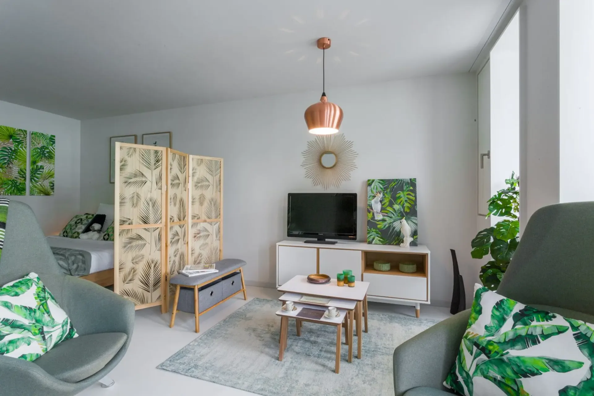 Studio meublé Premium / Furnished Premium studio in Nyon