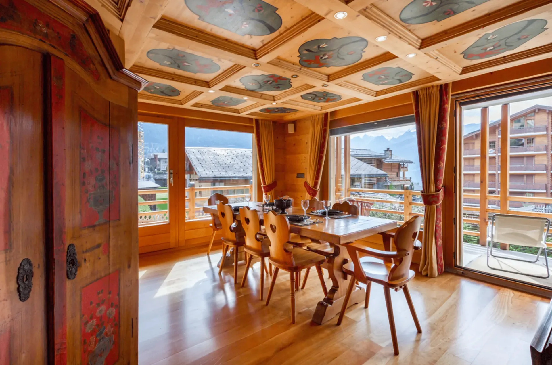 Charmantes alpin-inspiriertes Apartment in der Nähe der Verbier International School & Sports Center