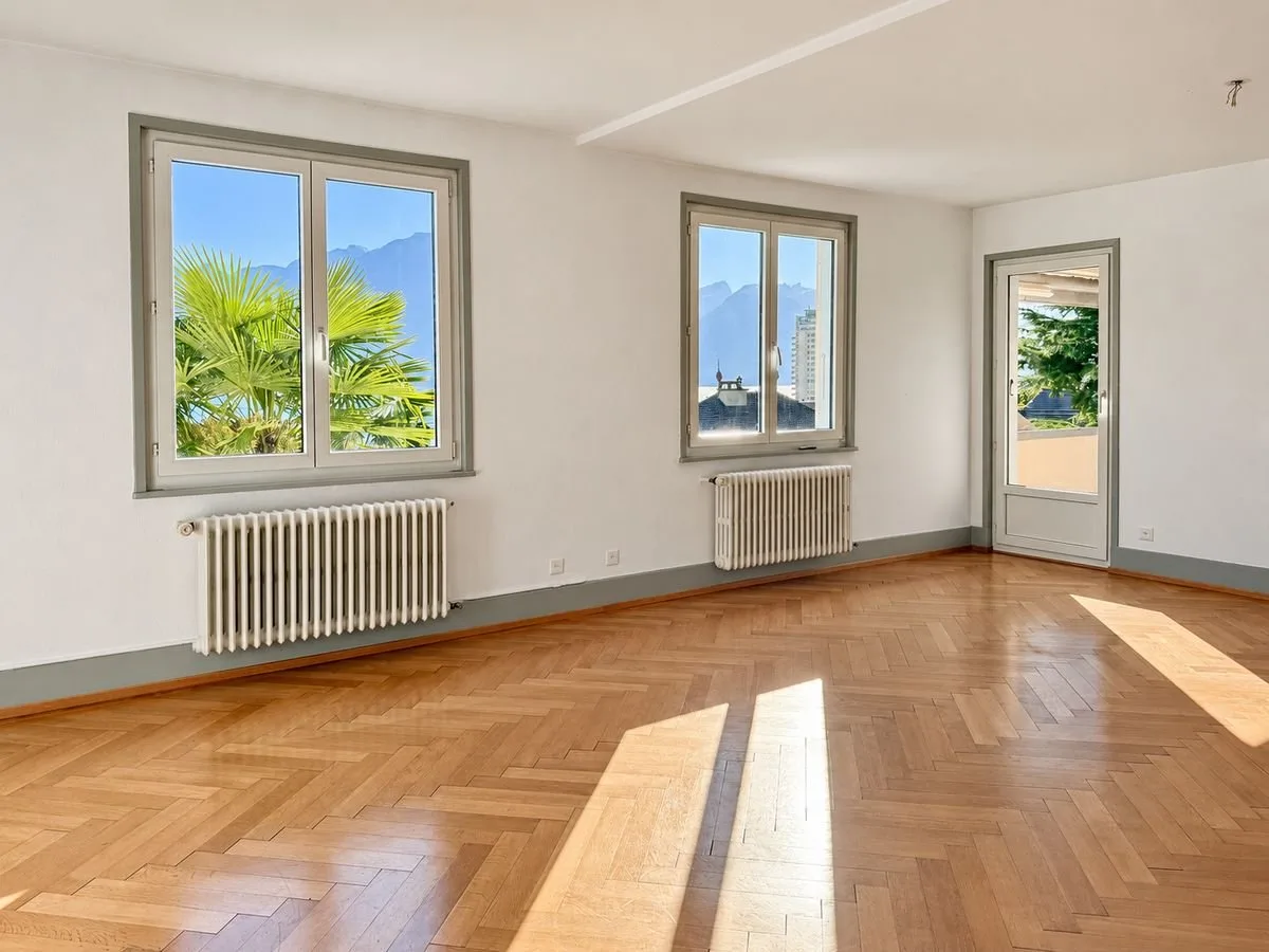 Montreux - Un panorama d'exception pour ce lumineux 3,5 pièces