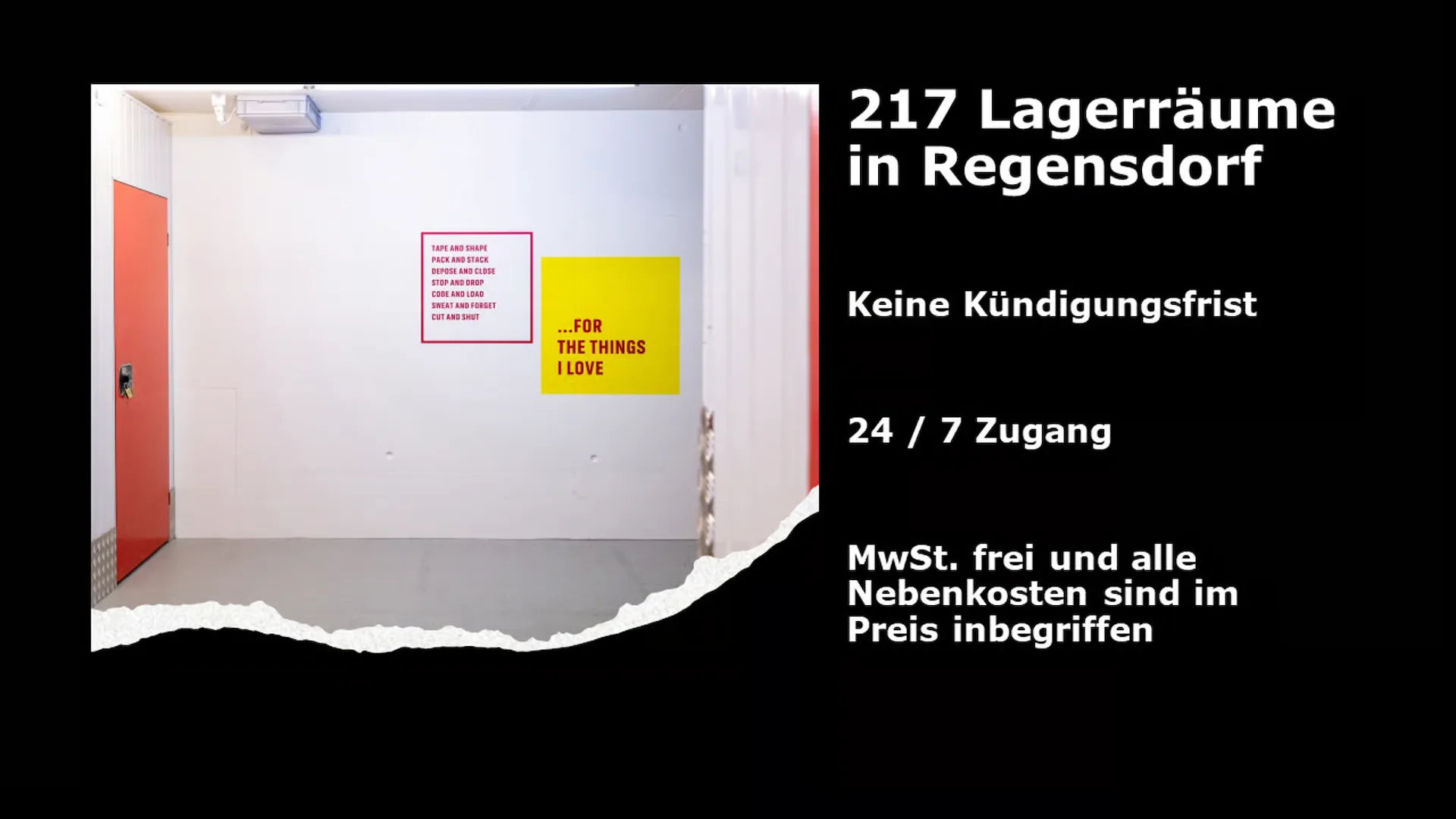 Lagerräume zw. 1m3 und 40m3 flexibel & günstig zu vermieten. Keine Kündigungsfrist.