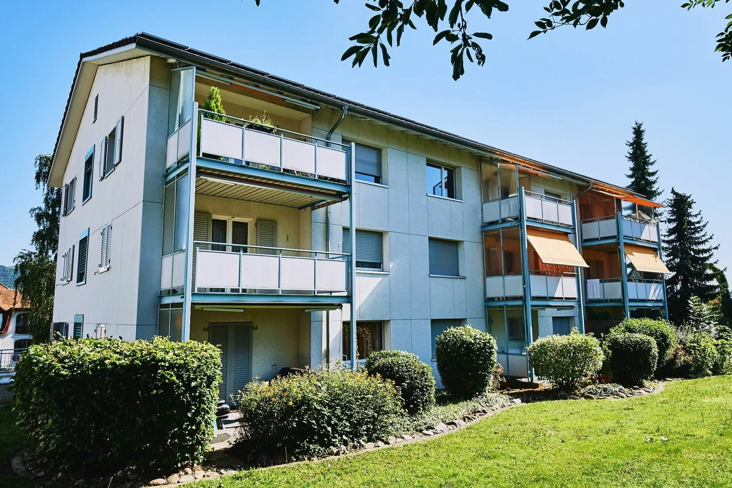 Centrally located 3.5 room apartment