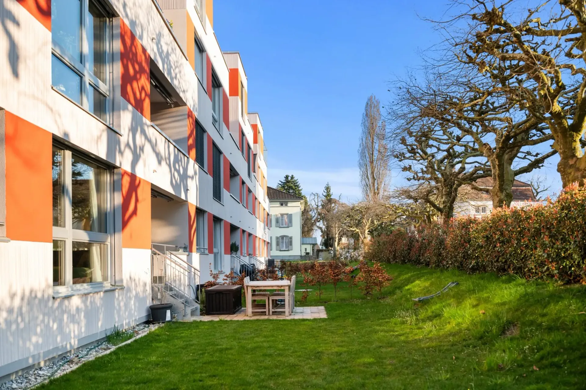 Familienfreundliche Gartenwohnung im Stadtzentrum