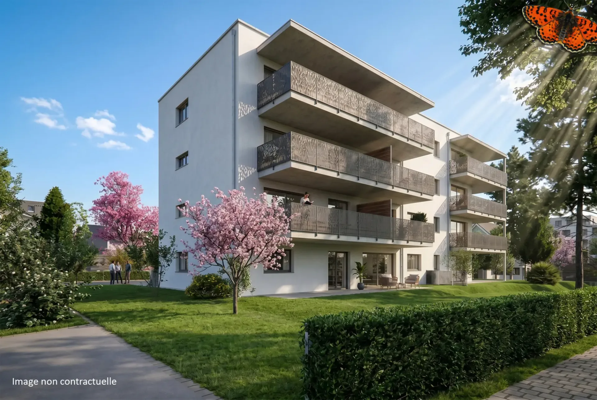 2.5 rooms in new promotion, ideal location