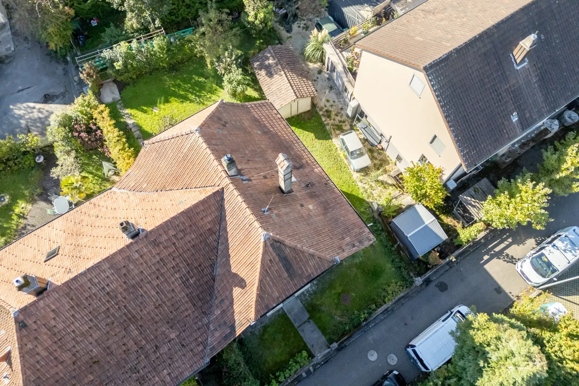 Doppelhaus mit Entwicklungspotenzial