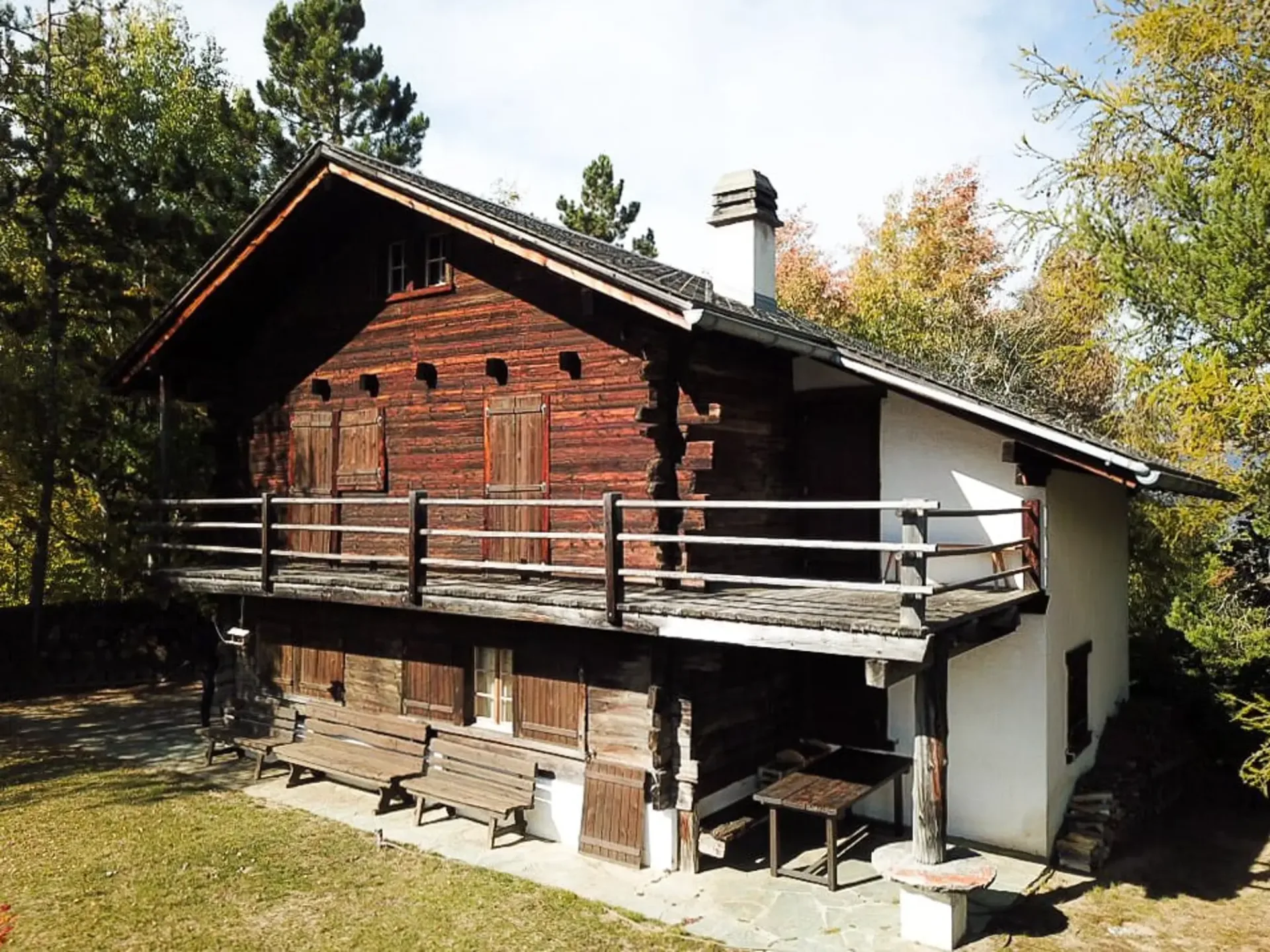 Wunderschönes Chalet "Charme" in Vercorin mit atemberaubendem Blick auf das Val d'Anniviers