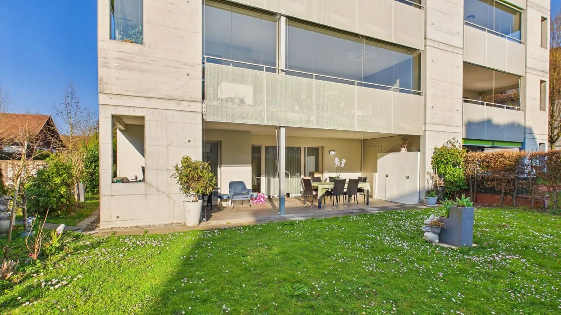 Attraktive 3.5-Zimmer-Gartenwohnung im beliebten Näniker-Quartier