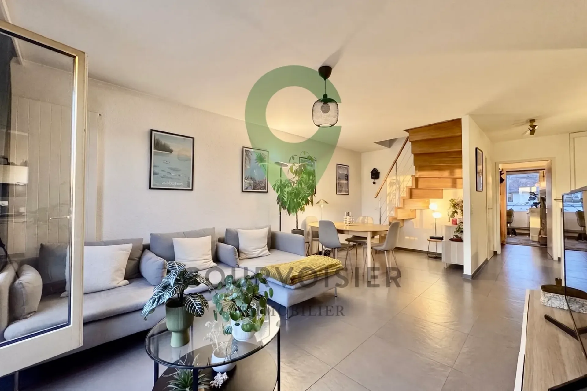 Affascinante duplex di 5,5 locali, modulabile in 2 appartamenti indipendenti