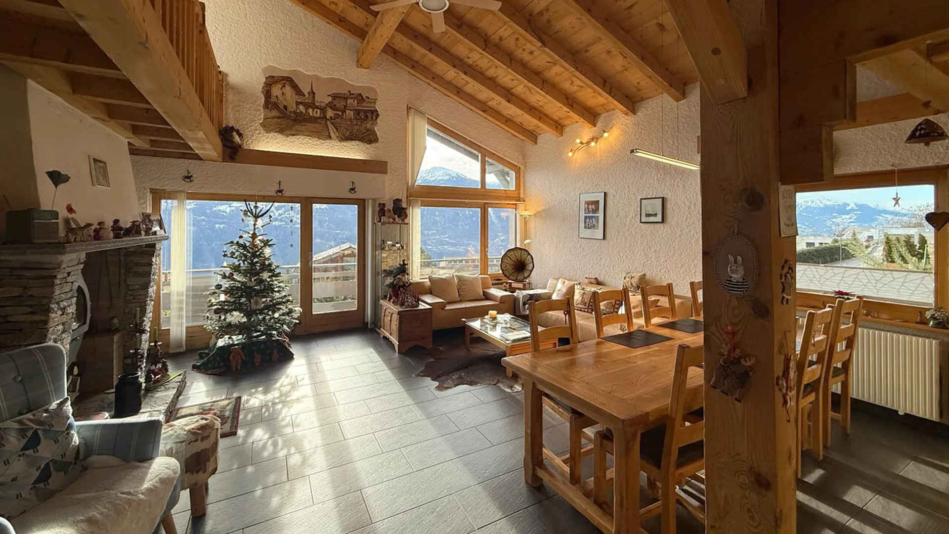 Chalet familial 5.5 pces + Appartement 3.5 pce - Chermignon