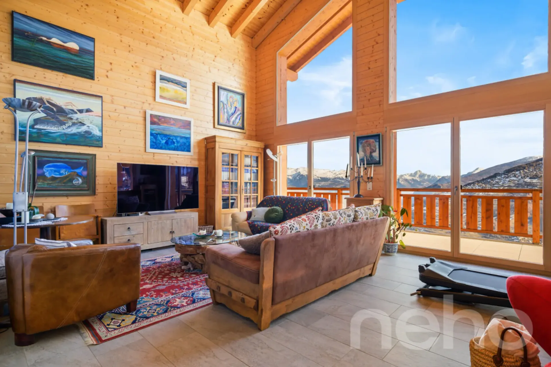 Exklusiv: Luxuschalet in Haute-Nendaz / 4 Vallées