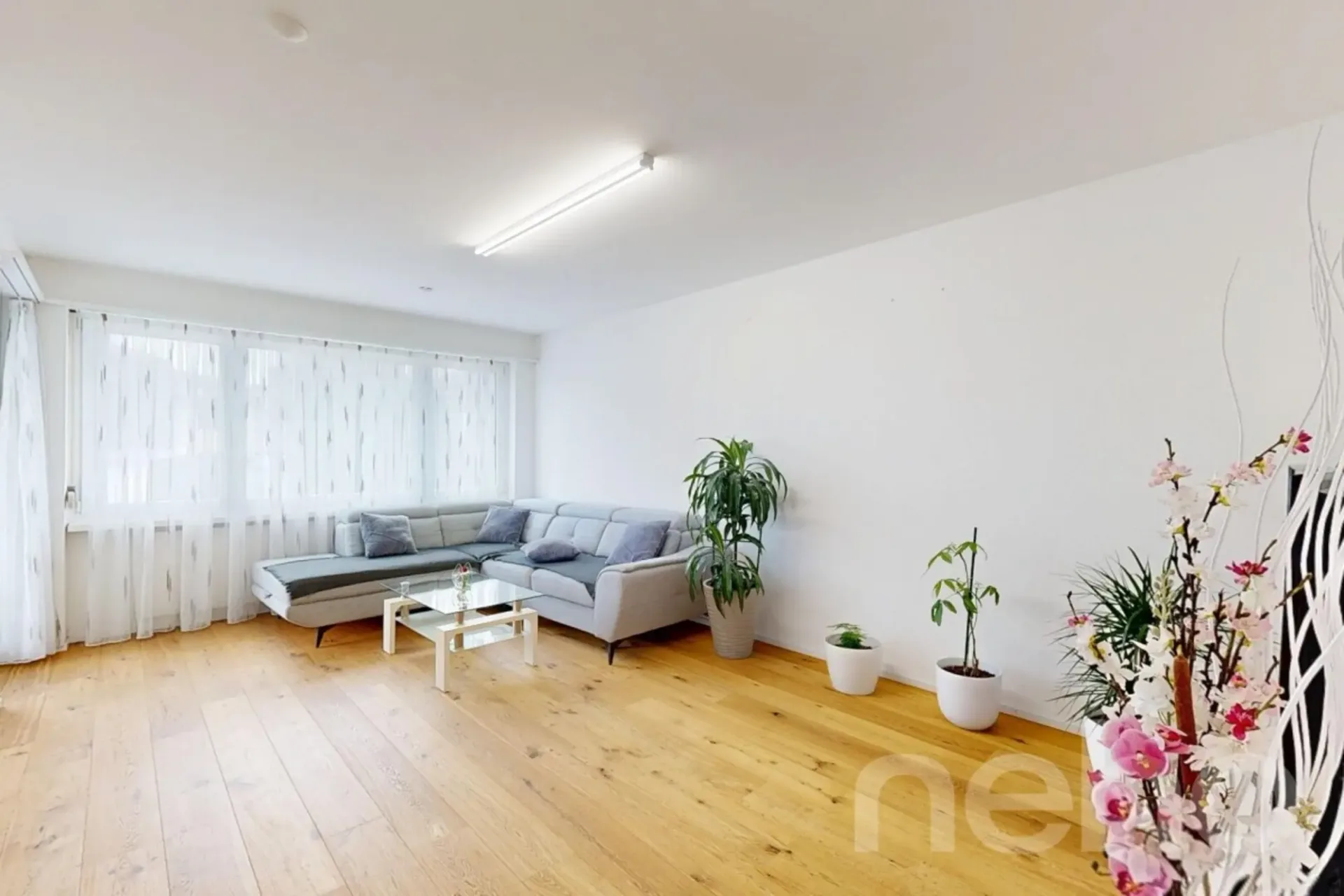 Modernized 4.5-room apartment with garage box (in building rights)