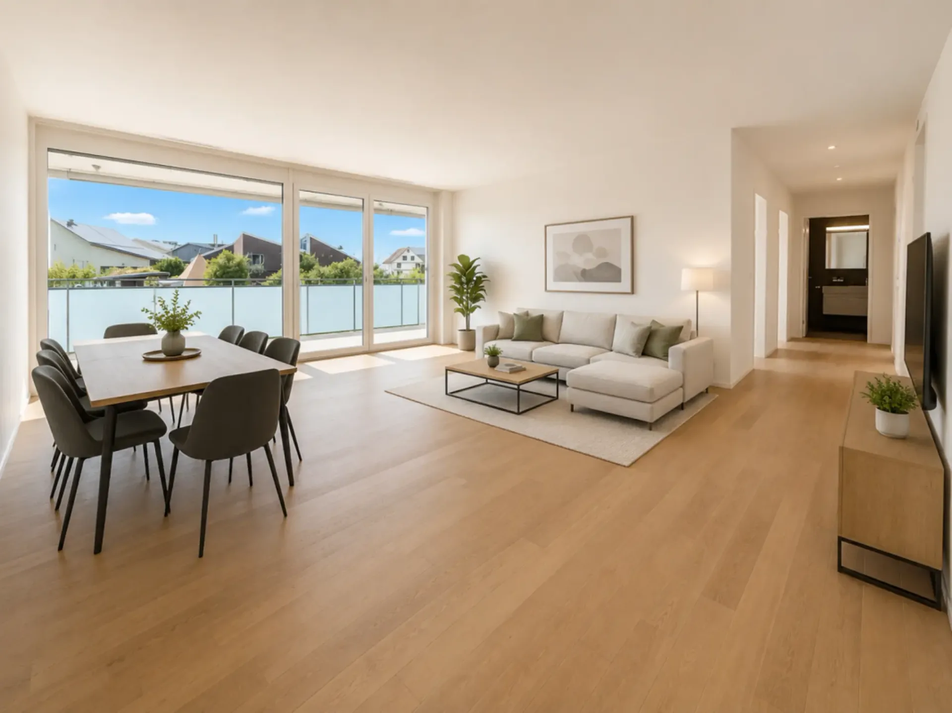 EXCLUSIVE LIVING COMFORT WITH PANORAMIC VIEW AND EVENING SUN
