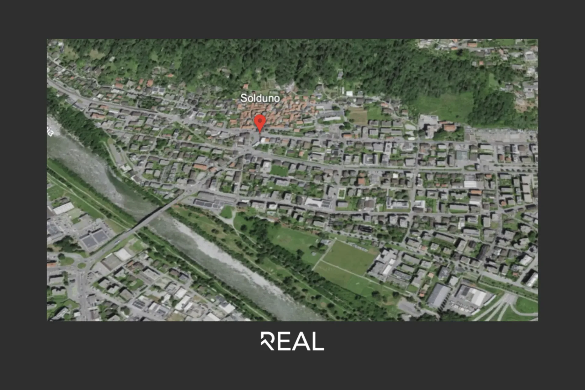 Bauland in Solduno - zentrale Lage wenige Schritte vom Fluss
