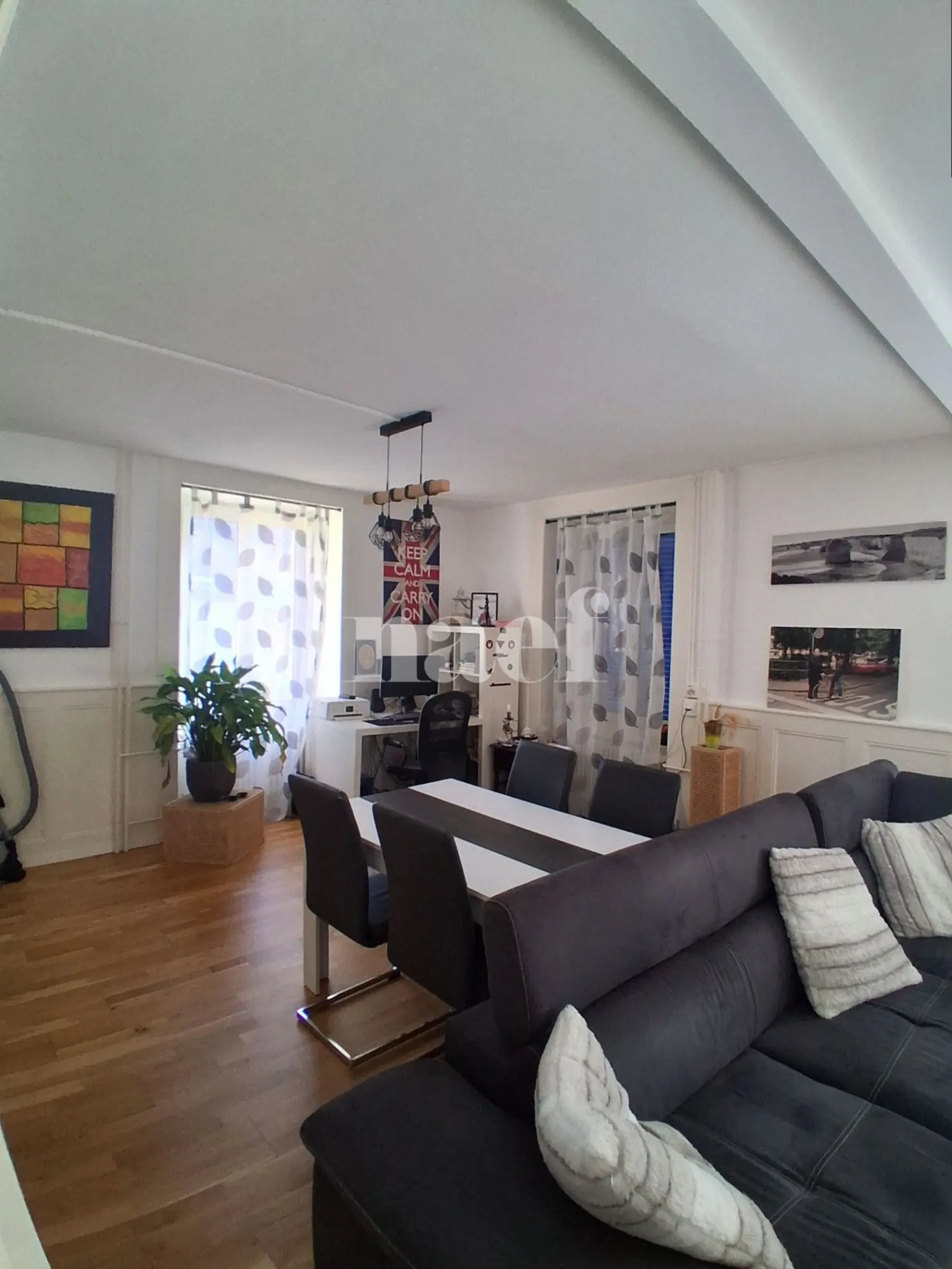 In Noiraigue, nahe der Natur, 3.5-Zimmer-Wohnung