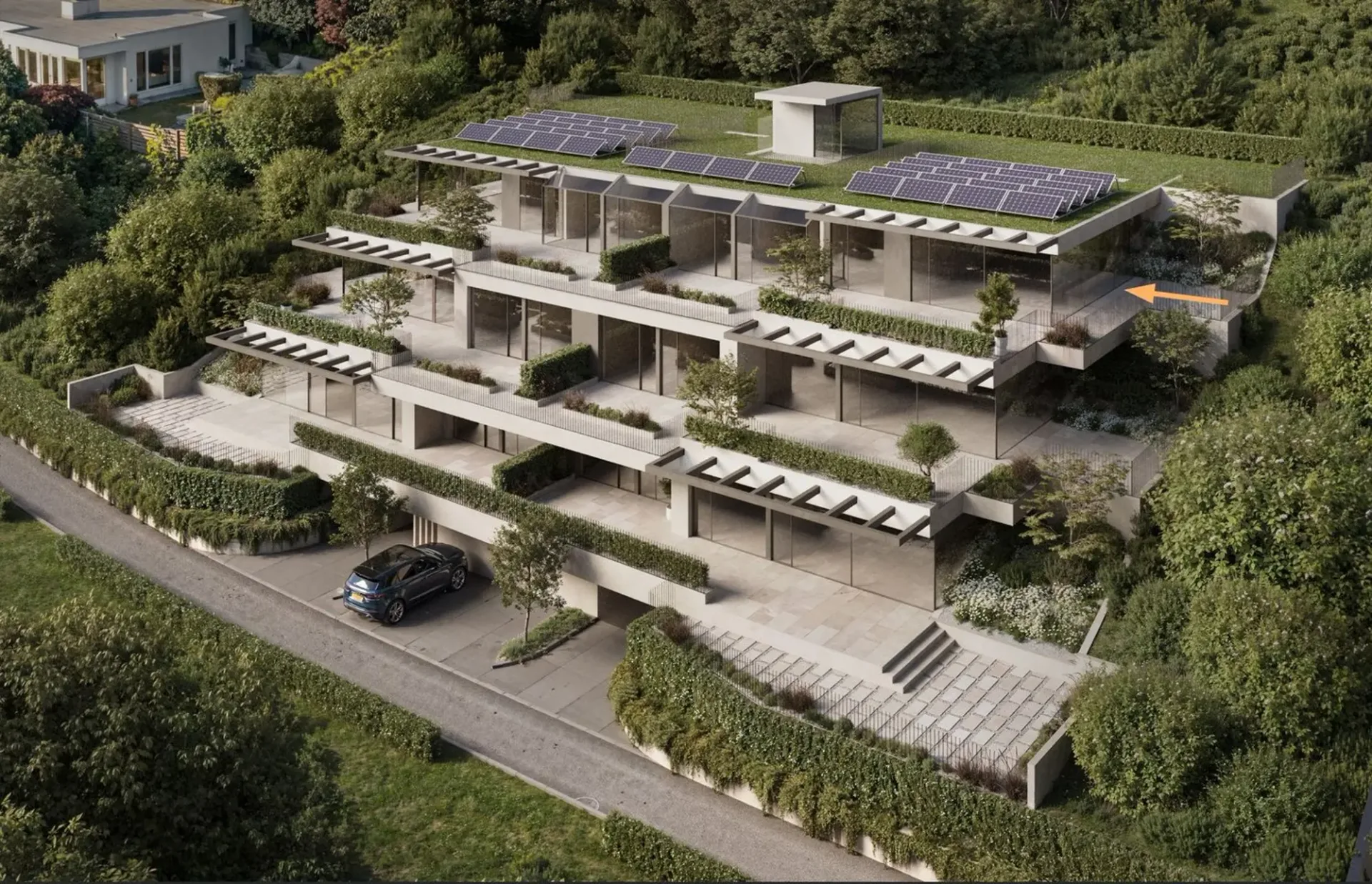 Neubau: 4.5-Zimmer-Terrassenwohnung, 151 m² - Wohnen am Sonnenhang