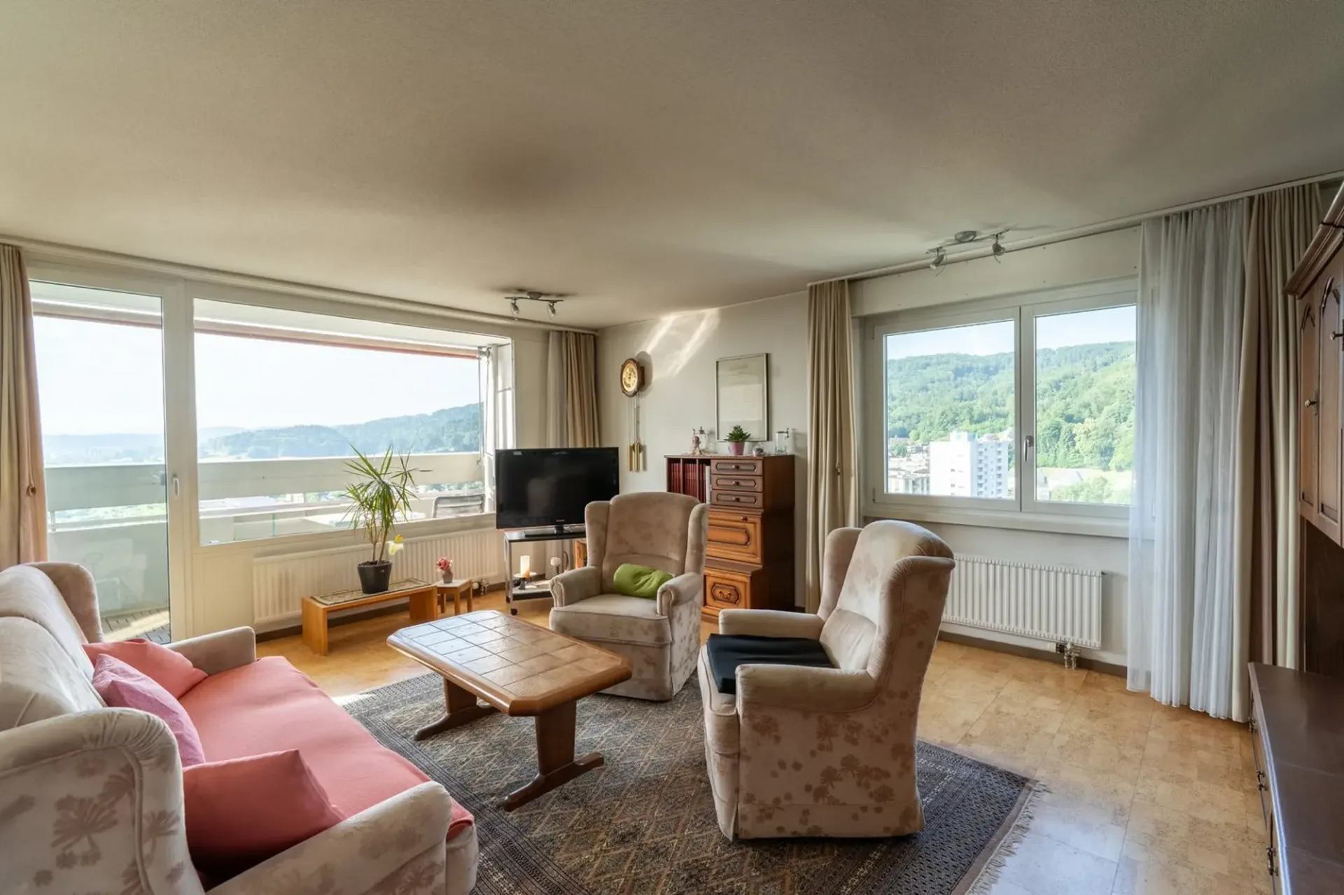 Zentrale 3.5-Zimmer-Wohnung mit Weitsicht